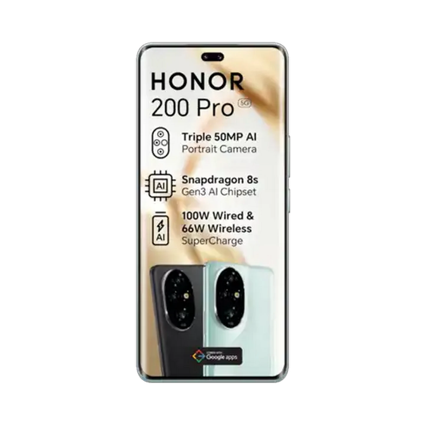 Image of Honor 200 Pro 5G Cyan Smartphone 512GB
