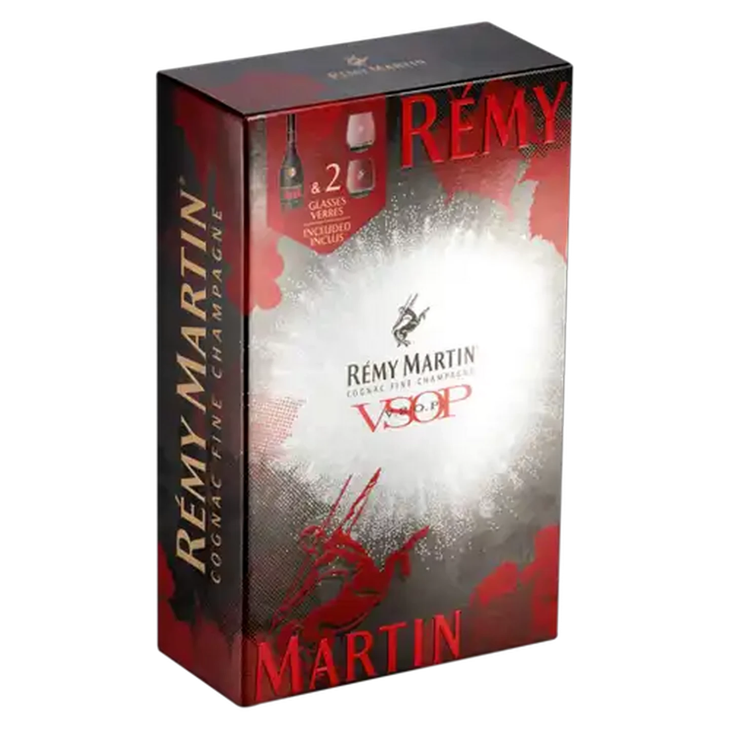 REMY MARTIN V.S.O.P 1000ml 2本セット Checkers Sixty60 | Remy Martin V.S.O.P. Cognac 750ml & 2 Glasses