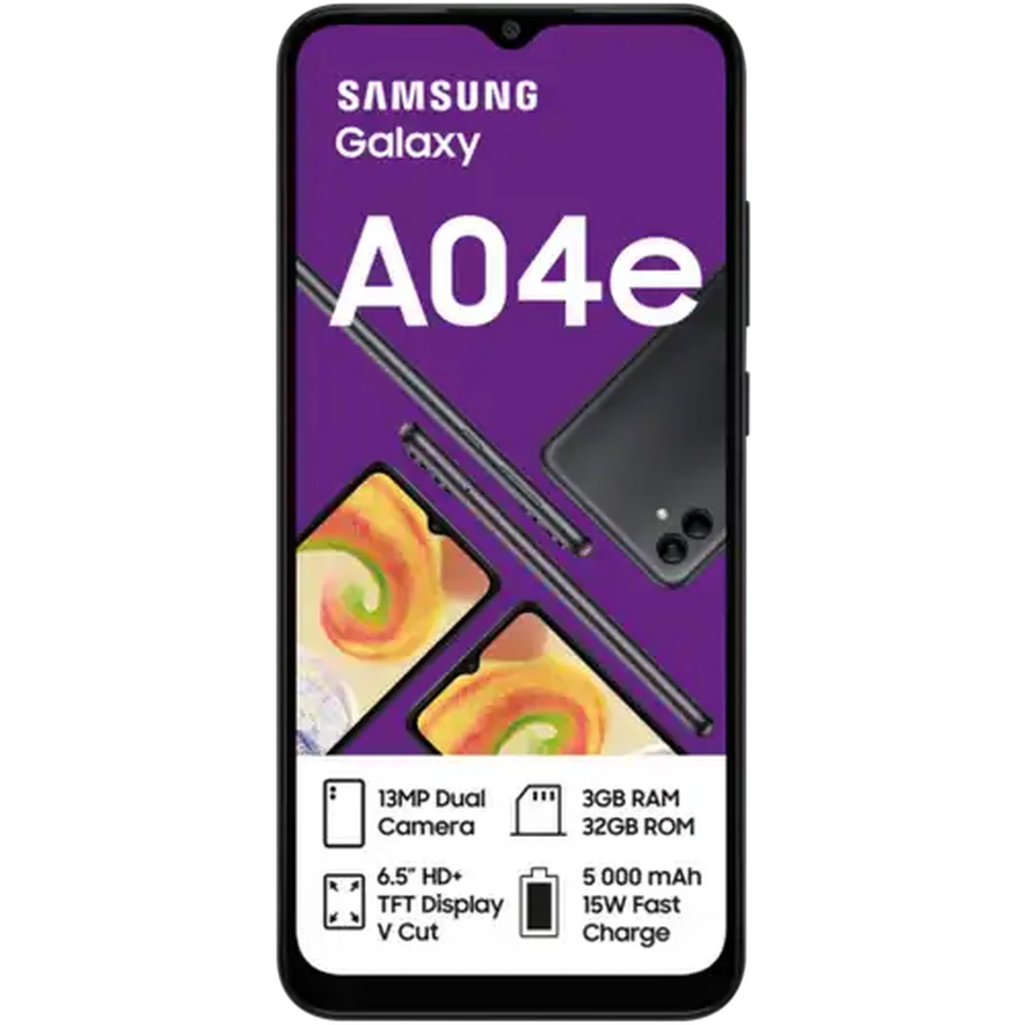 Image of Samsung Galaxy A04e Dual SIM Smartphone Cellphone