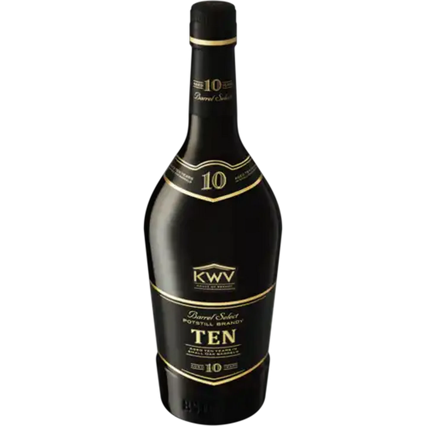 Image of KWV 10 Year Old Barrel Select Potstill Brandy Bottle 750ml