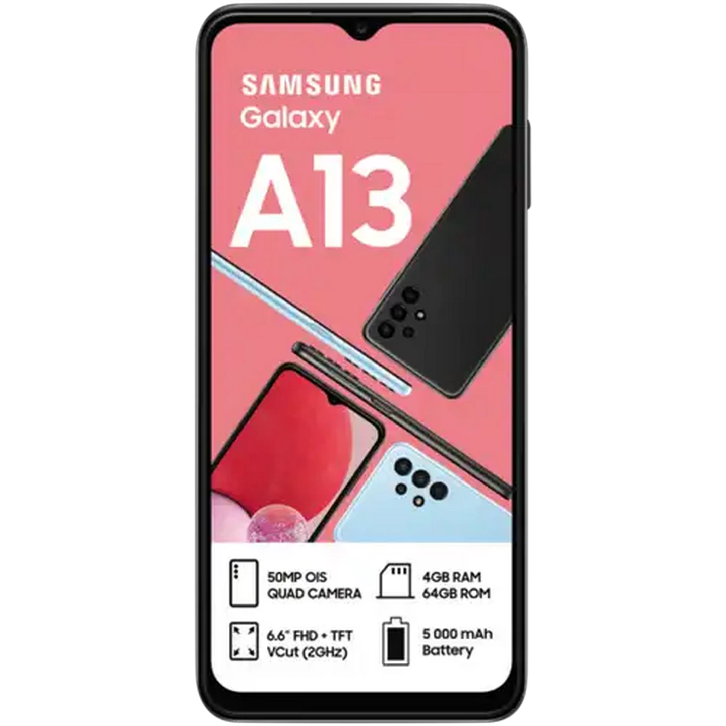 Image of Samsung Galaxy A13 Blue Dual SIM Smartphone 64GB