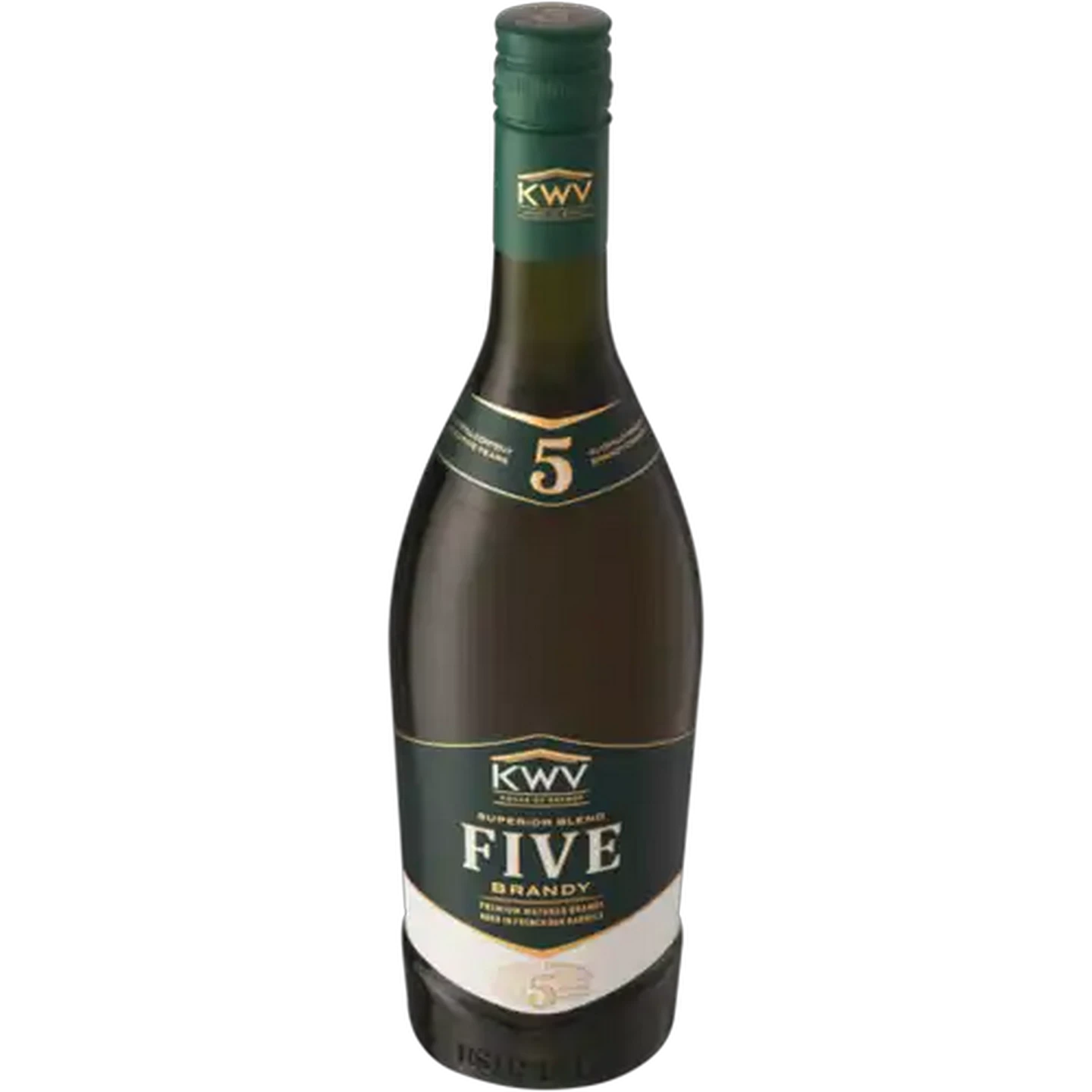 Image of KWV 5 Year Old Brandy Bottle 750ml