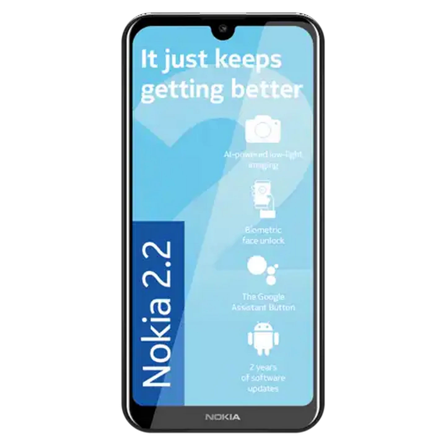 Image of Nokia 2.2 Cellphone (Colour May Vary)