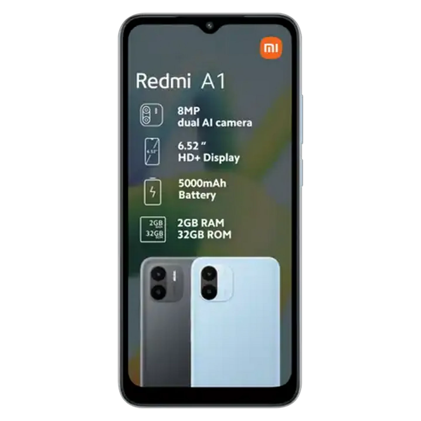 Image of Xiaomi Redmi A1 Light Blue Dual SIM Smartphone Cellphone 32GB