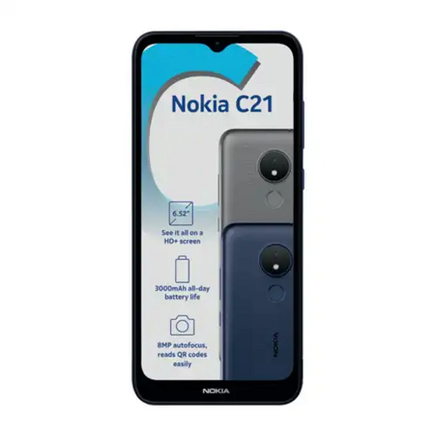 Image of Nokia C21 Grey Dual Sim Smartphone Cellphone 32GB