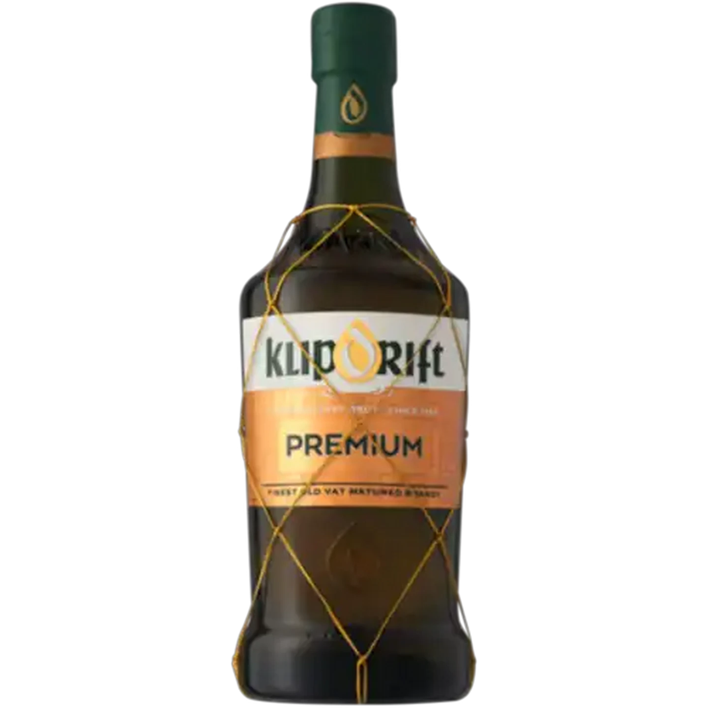 Image of Klipdrift Premium Brandy Bottle 750ml + Earphones Gift Pack