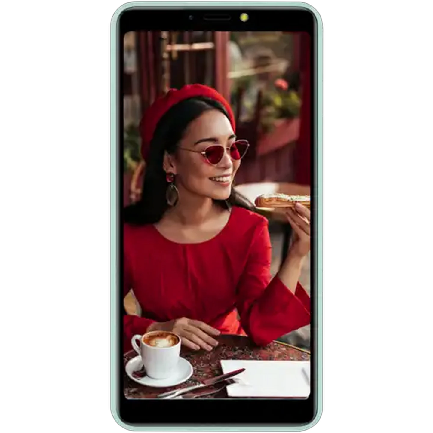 Image of Mobicel Cosmo Green Dual Sim Smartphone Cellphone 32GB
