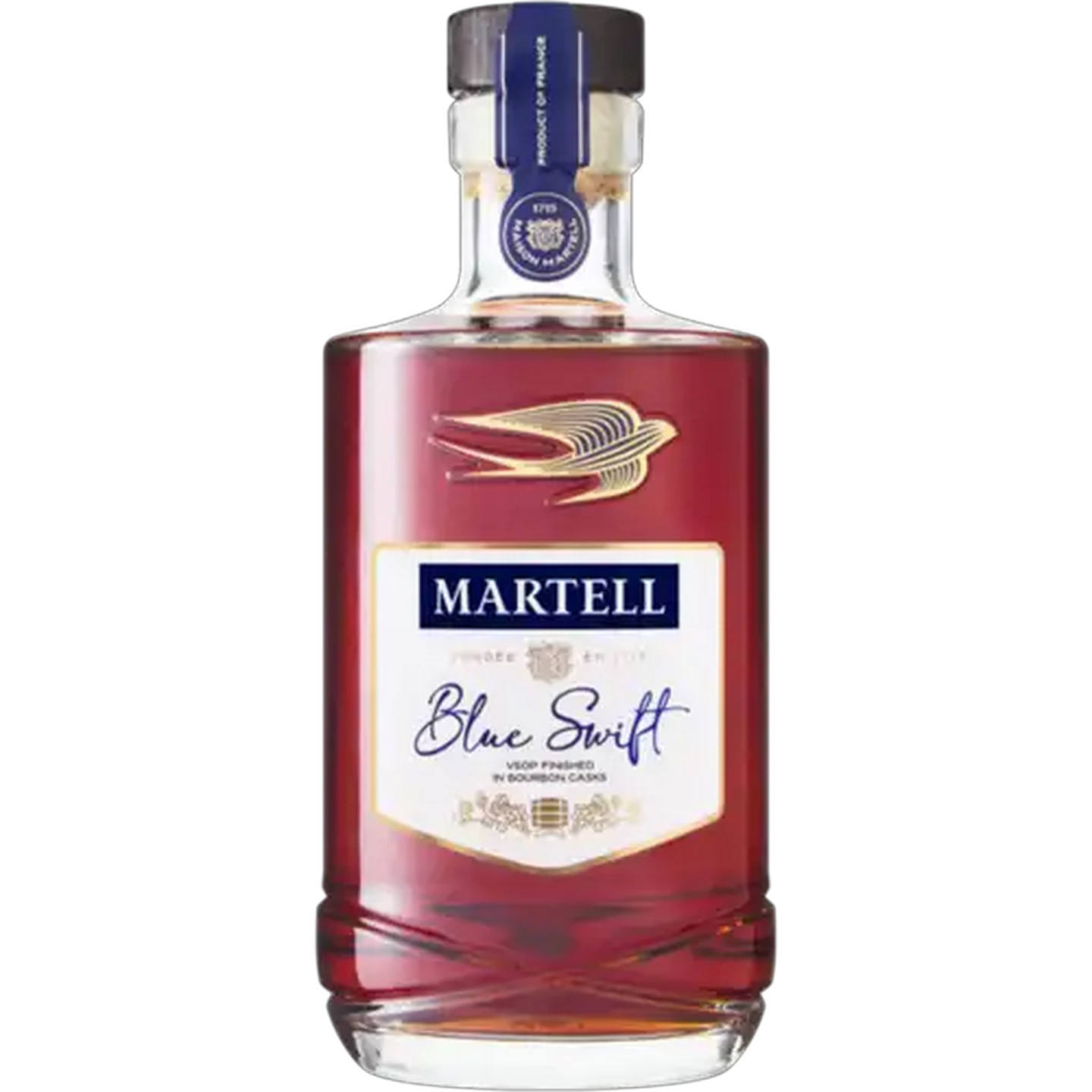 Image of Martell Blue Swift VSOP Cognac Bottle 750ml
