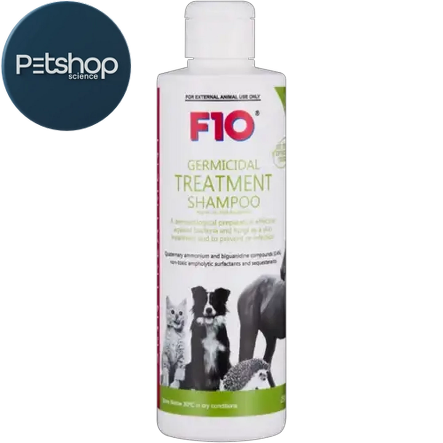 Image of F10 Germicidal Treatment Animal Shampoo 250ml