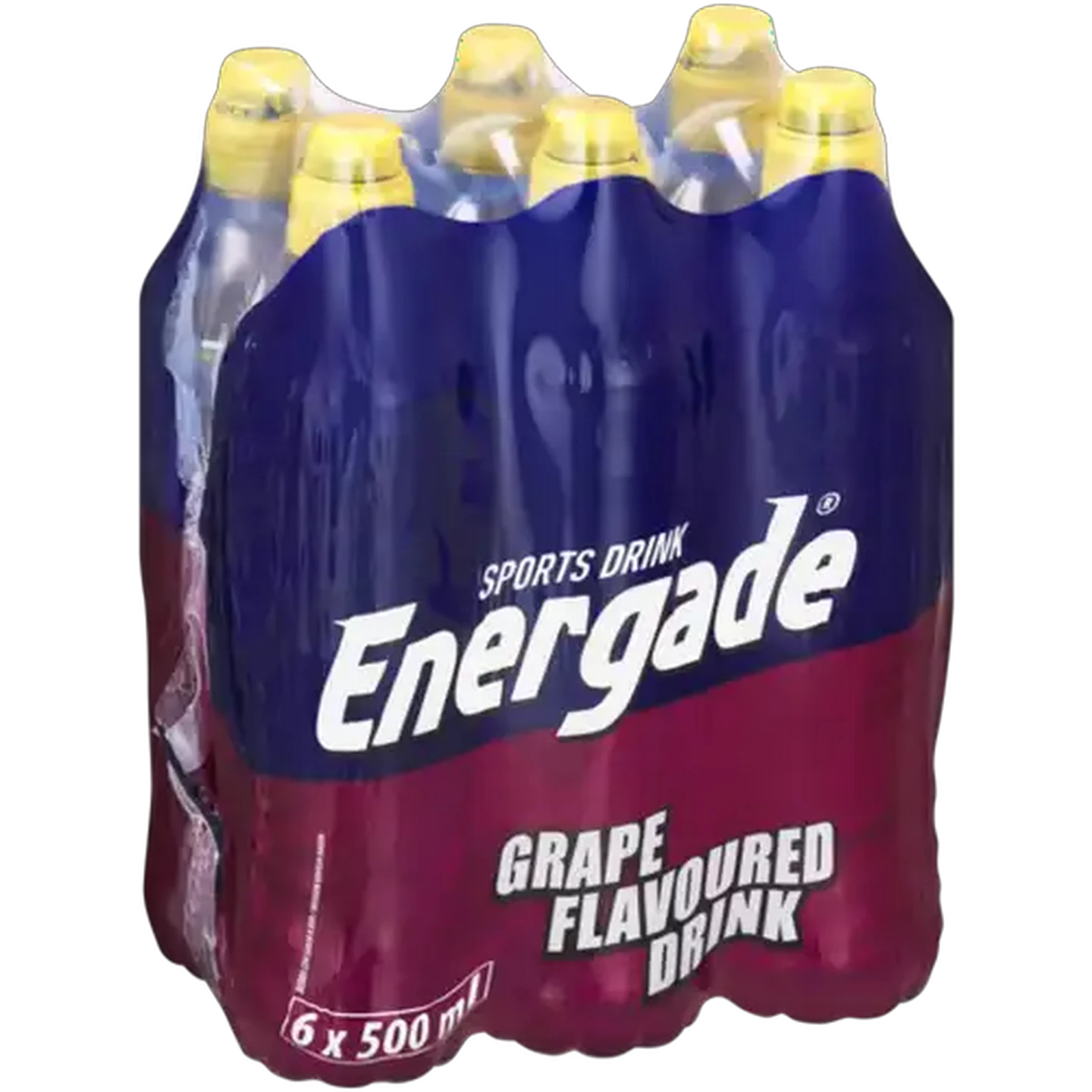 Image of Energade Grape Flavoured Sports Drink 6 x 500ml