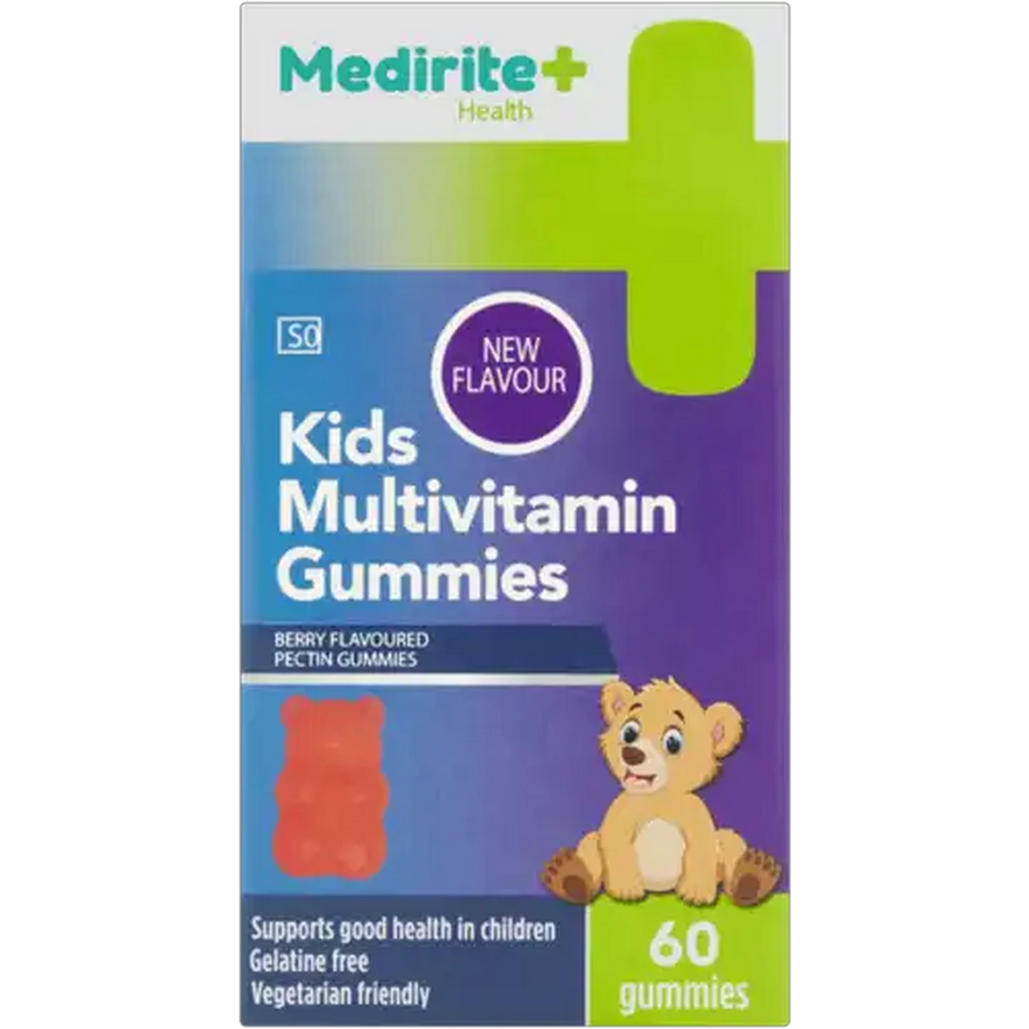 Image of Medirite Berry Flavoured Kids Multivitamin Gummies 60 Pack