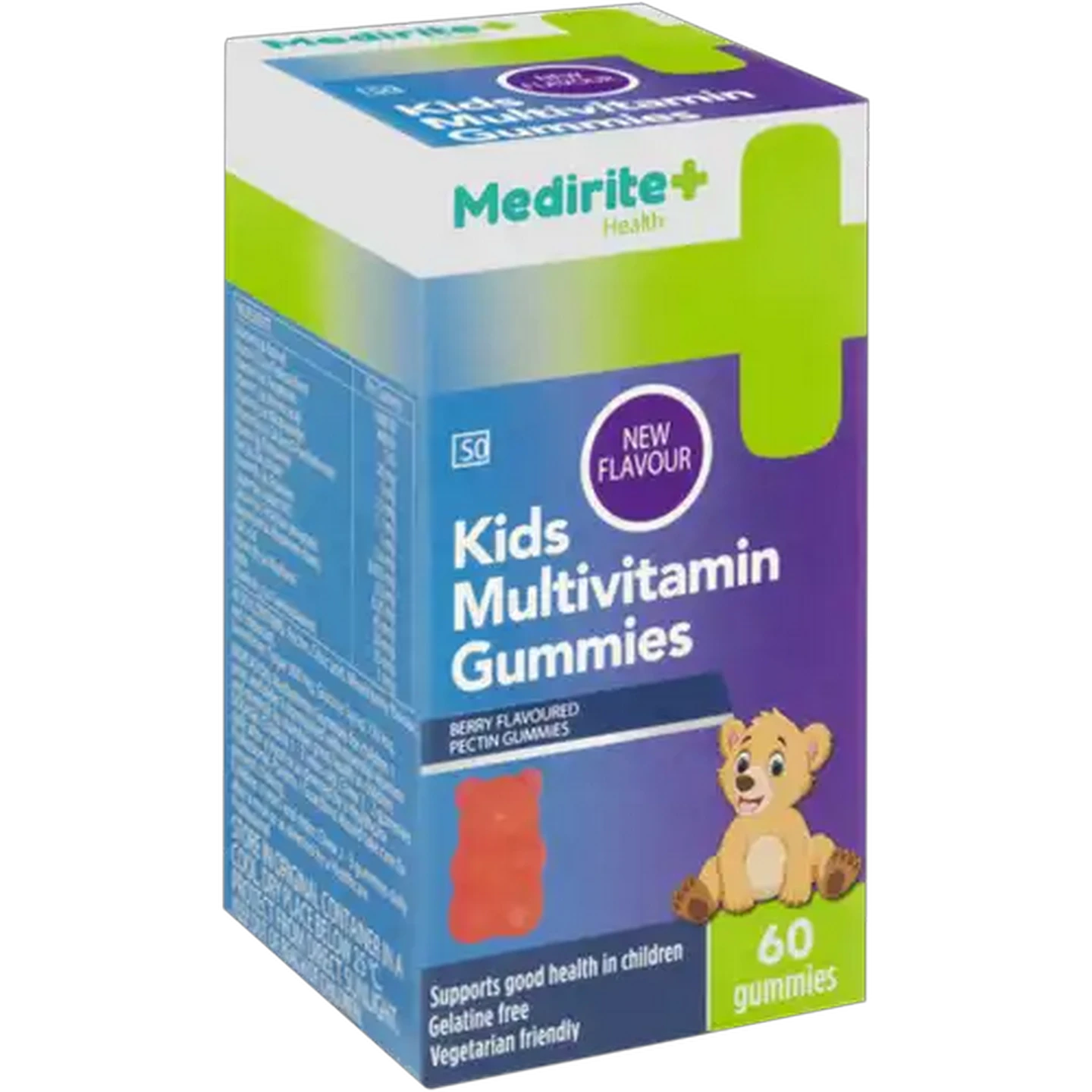 Image of Medirite Berry Flavoured Kids Multivitamin Gummies 60 Pack