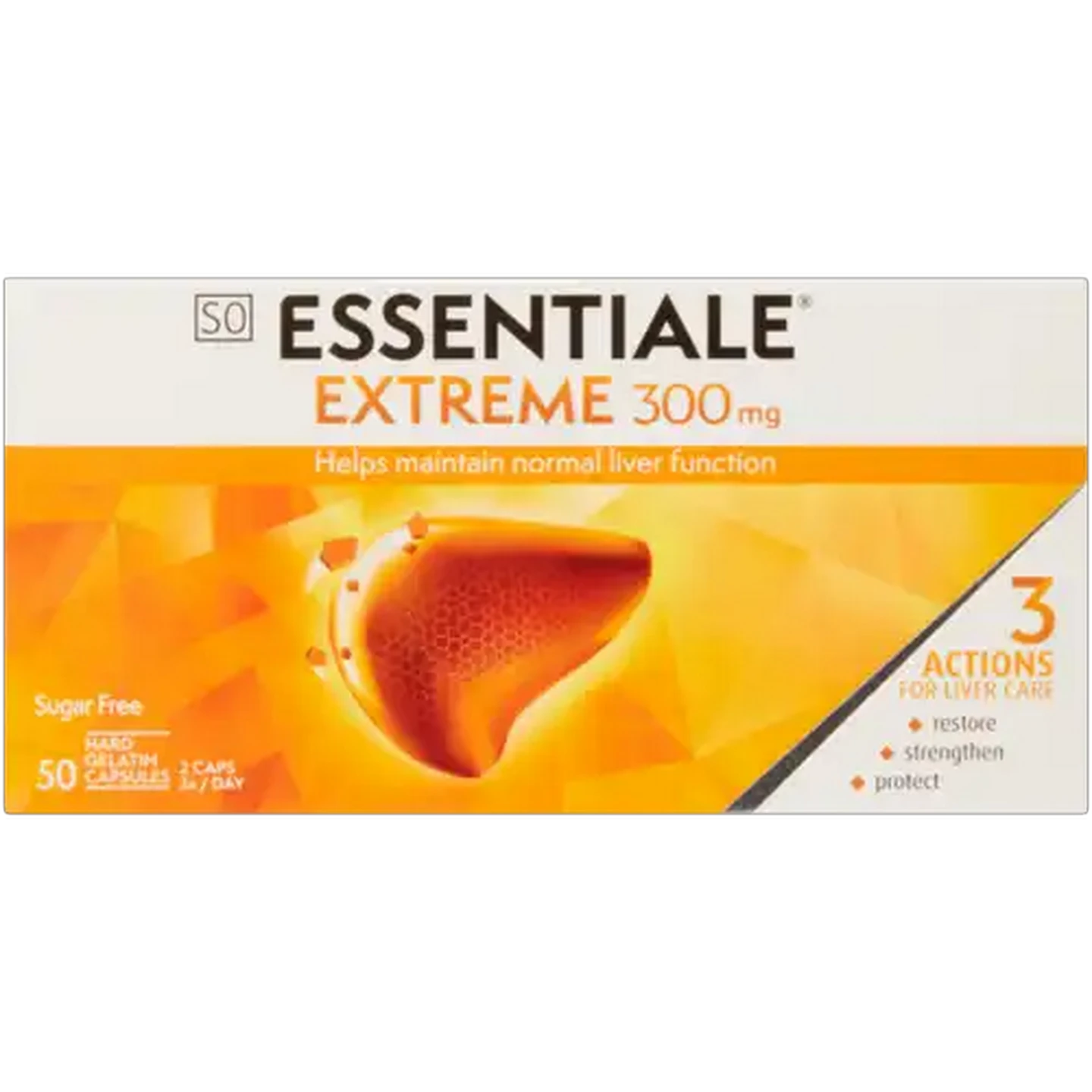 Image of Essentiale Extreme 300mg Liver Care Capsules 50 Pack