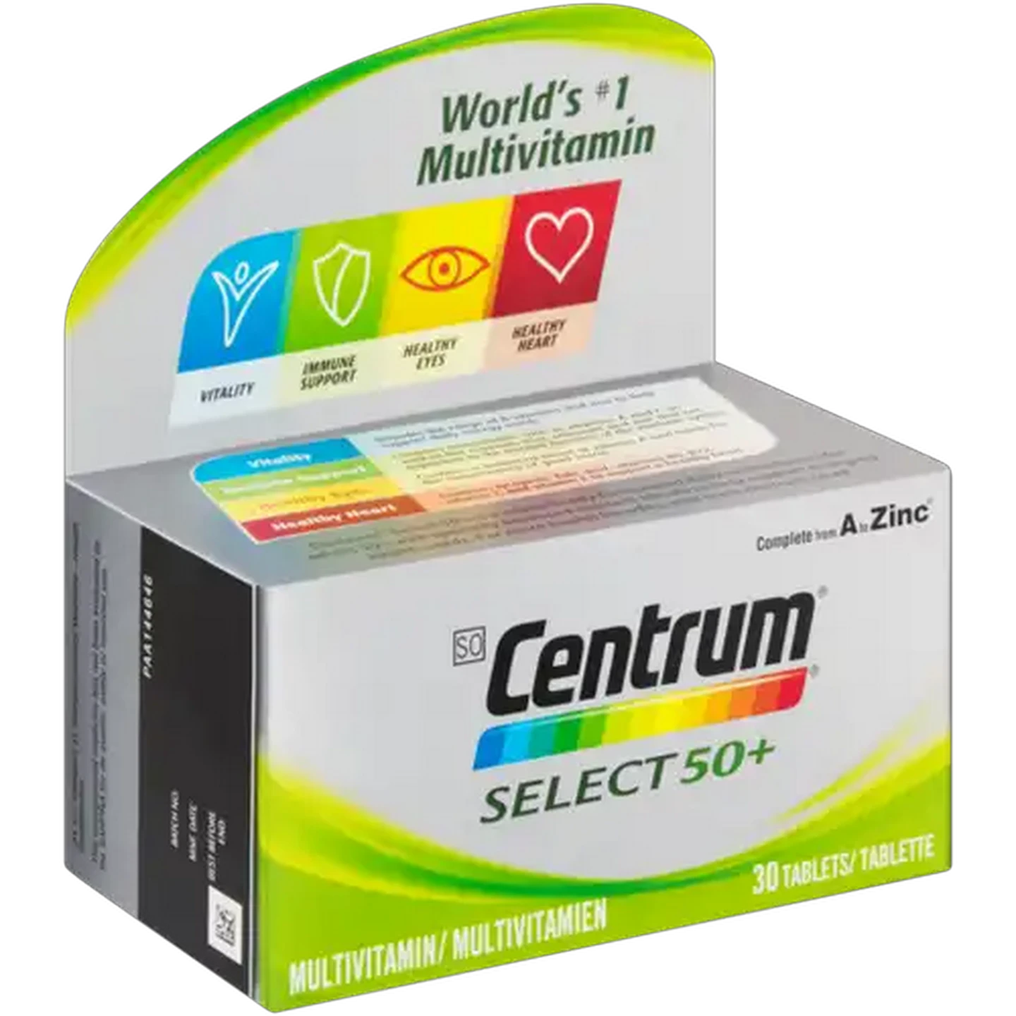Image of Centrum Adult 50+ Multivitamin & Mineral Supplement Tablets 30 Pack