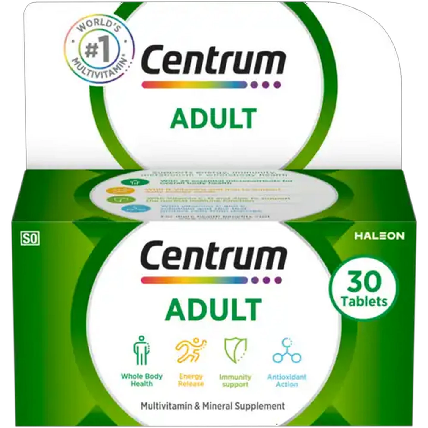 Image of Centrum Adult Multivitamin & Mineral Supplement Tablets 30 Pack