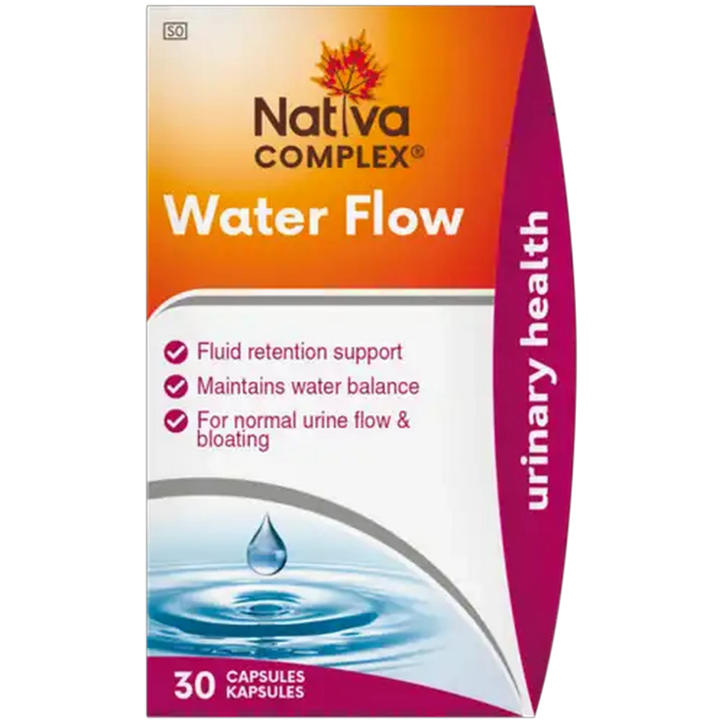 Image of Nativa Complex Water Flow Capsules 30 Pack