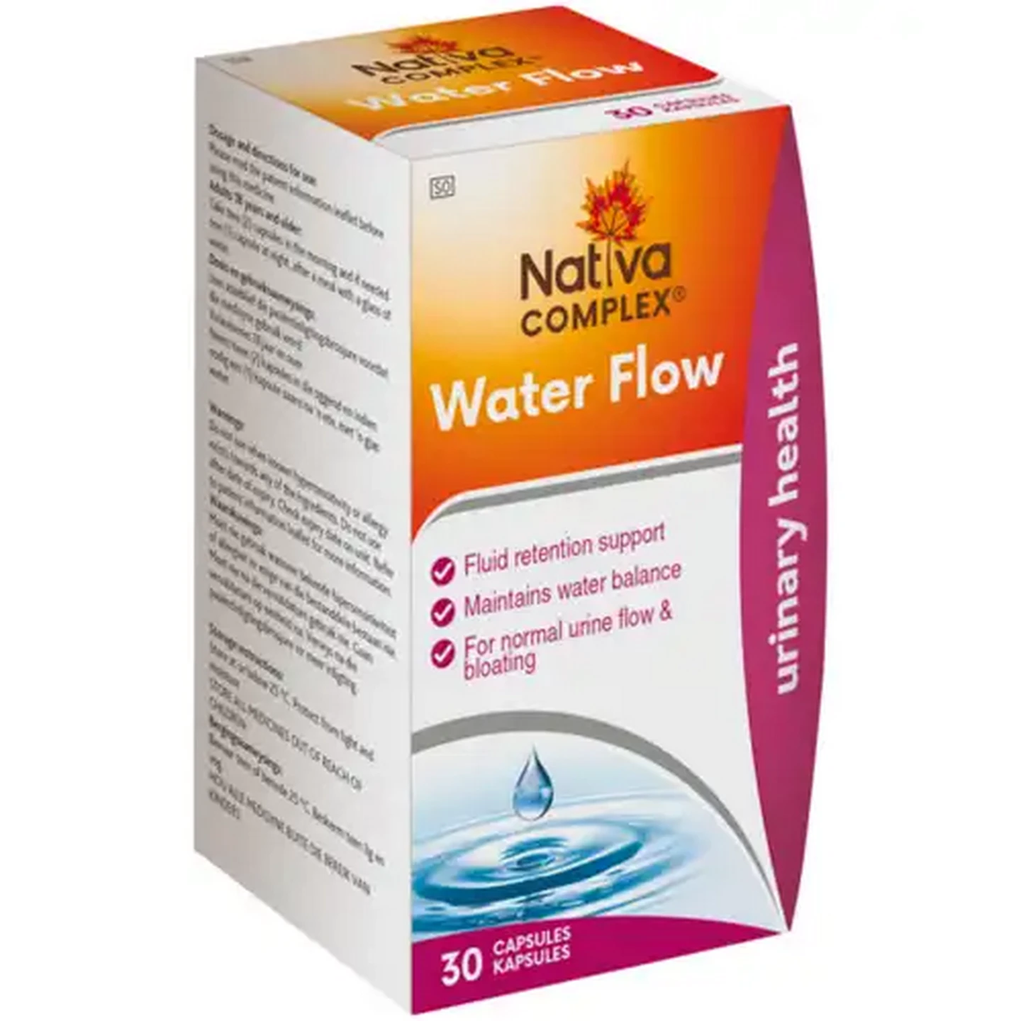 Image of Nativa Complex Water Flow Capsules 30 Pack