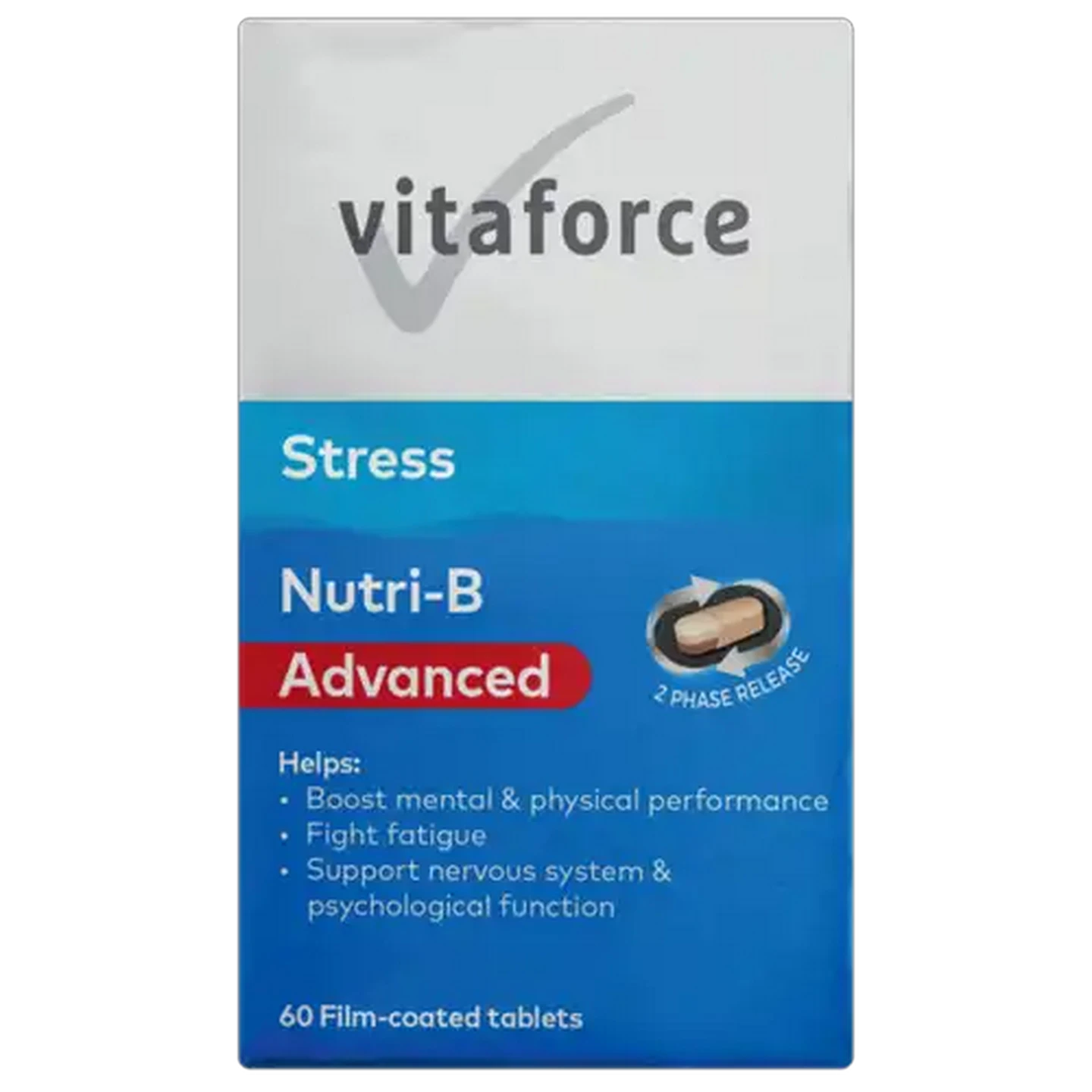 Image of Vitaforce Nutri-B Advanced Multivitamin Tablets 60 Pack