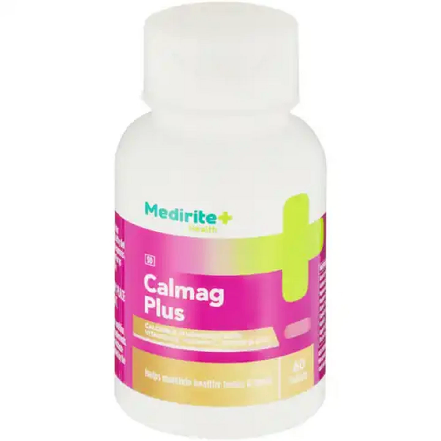 Image of MediRite Health Calmag Plus Tablets 60 Pack
