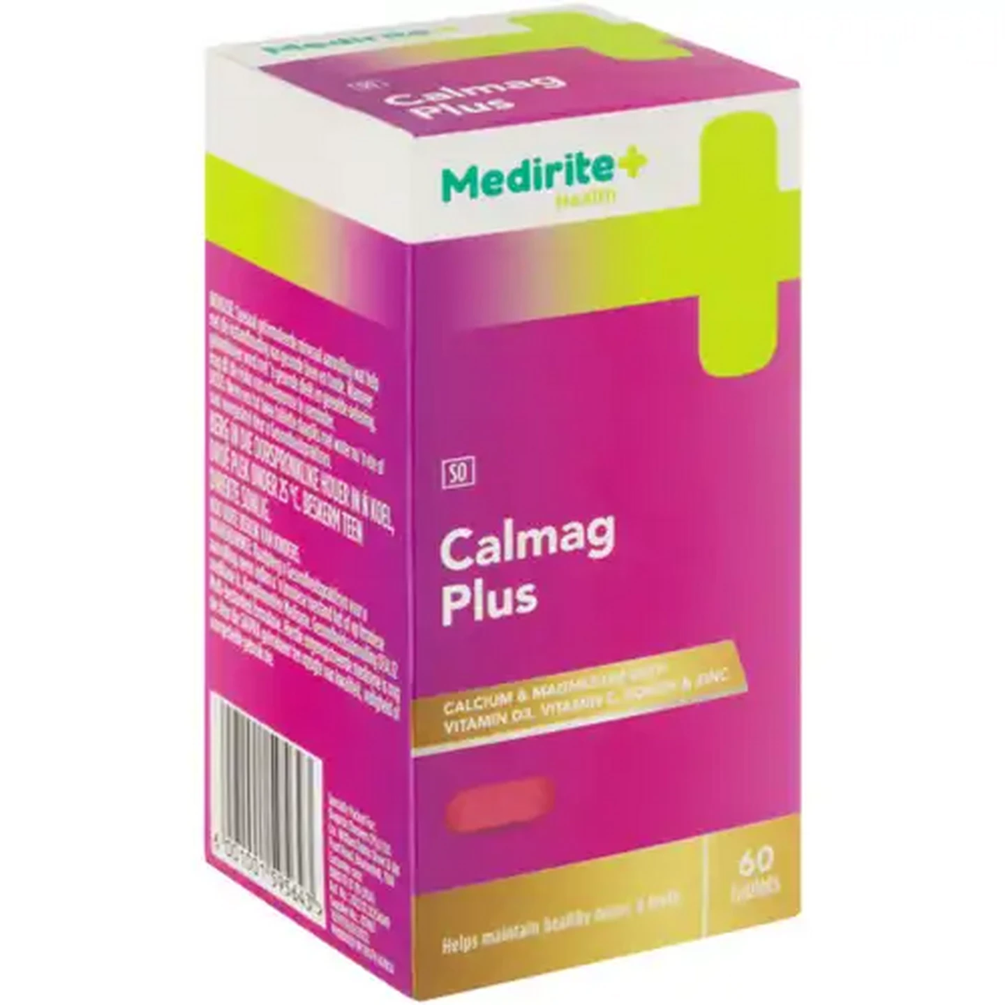 Image of MediRite Health Calmag Plus Tablets 60 Pack