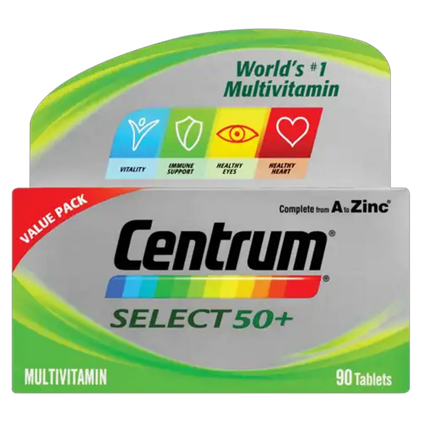 Image of Centrum Select 50+ Vitamin Tablets 90 Pack