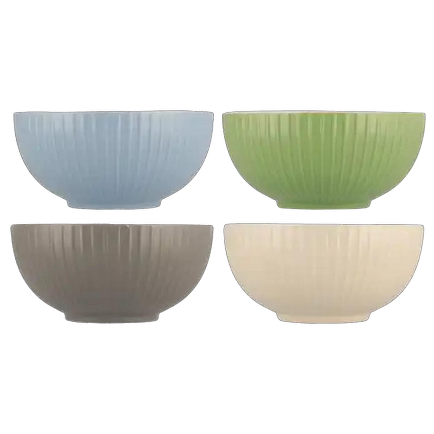 Image of Pad Print Stoneware Salad Bowl 20.3cm (Design May Vary)