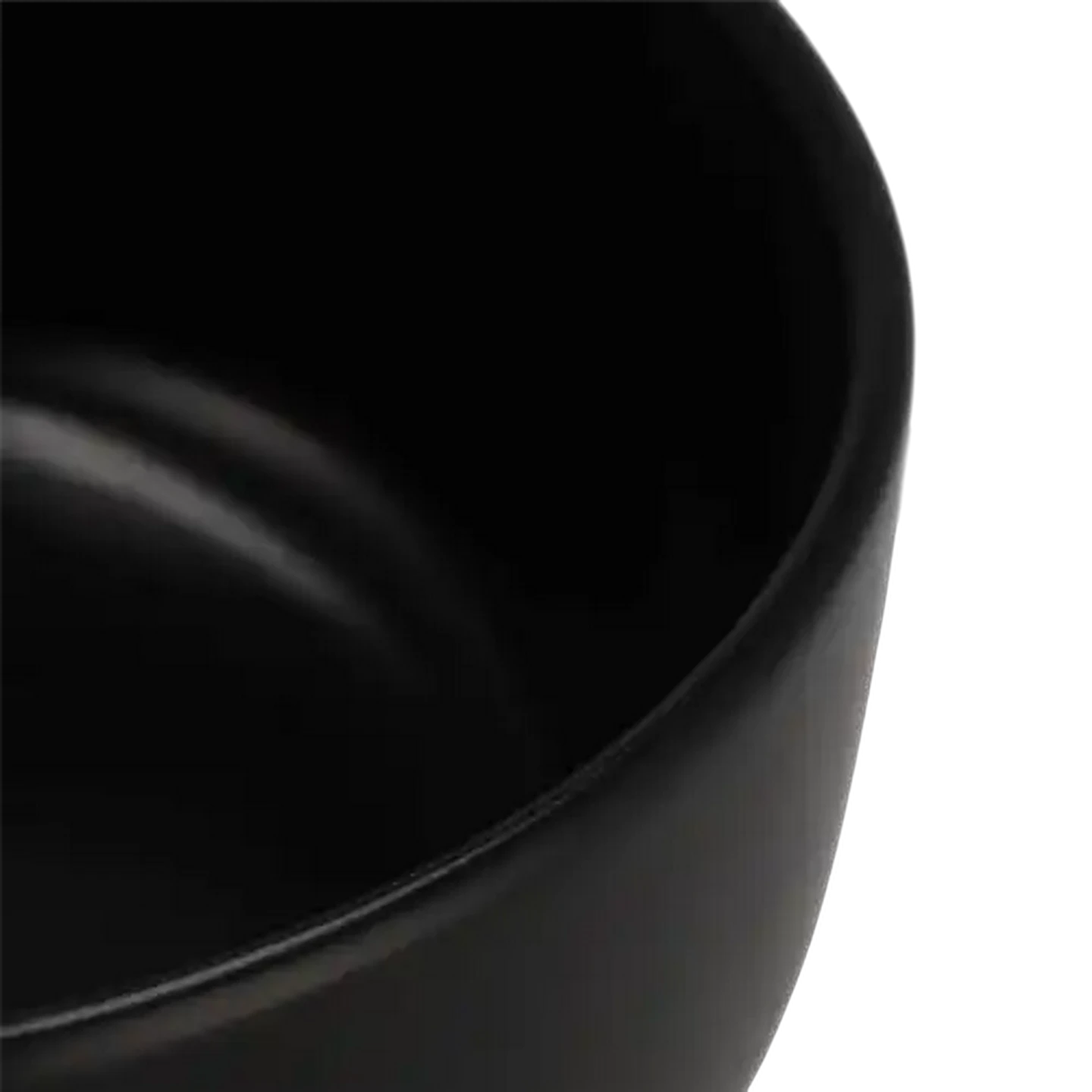 Image of Galaxy Black Stoneware Bowl 15cm