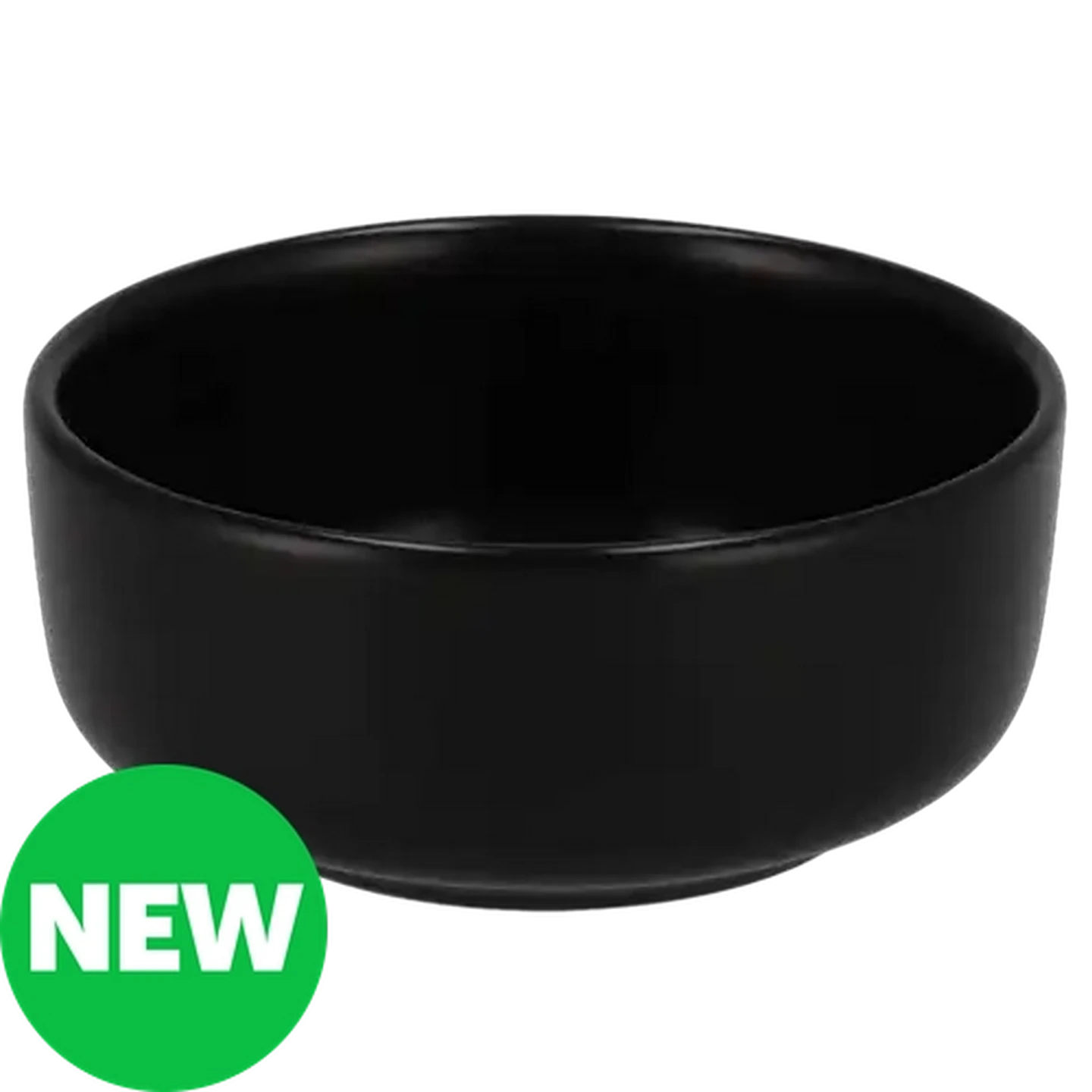 Image of Galaxy Black Stoneware Bowl 15cm