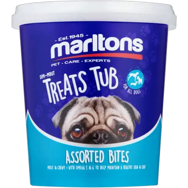 Marltons Assorted Semi-Moist Bites Dog Treats 500g