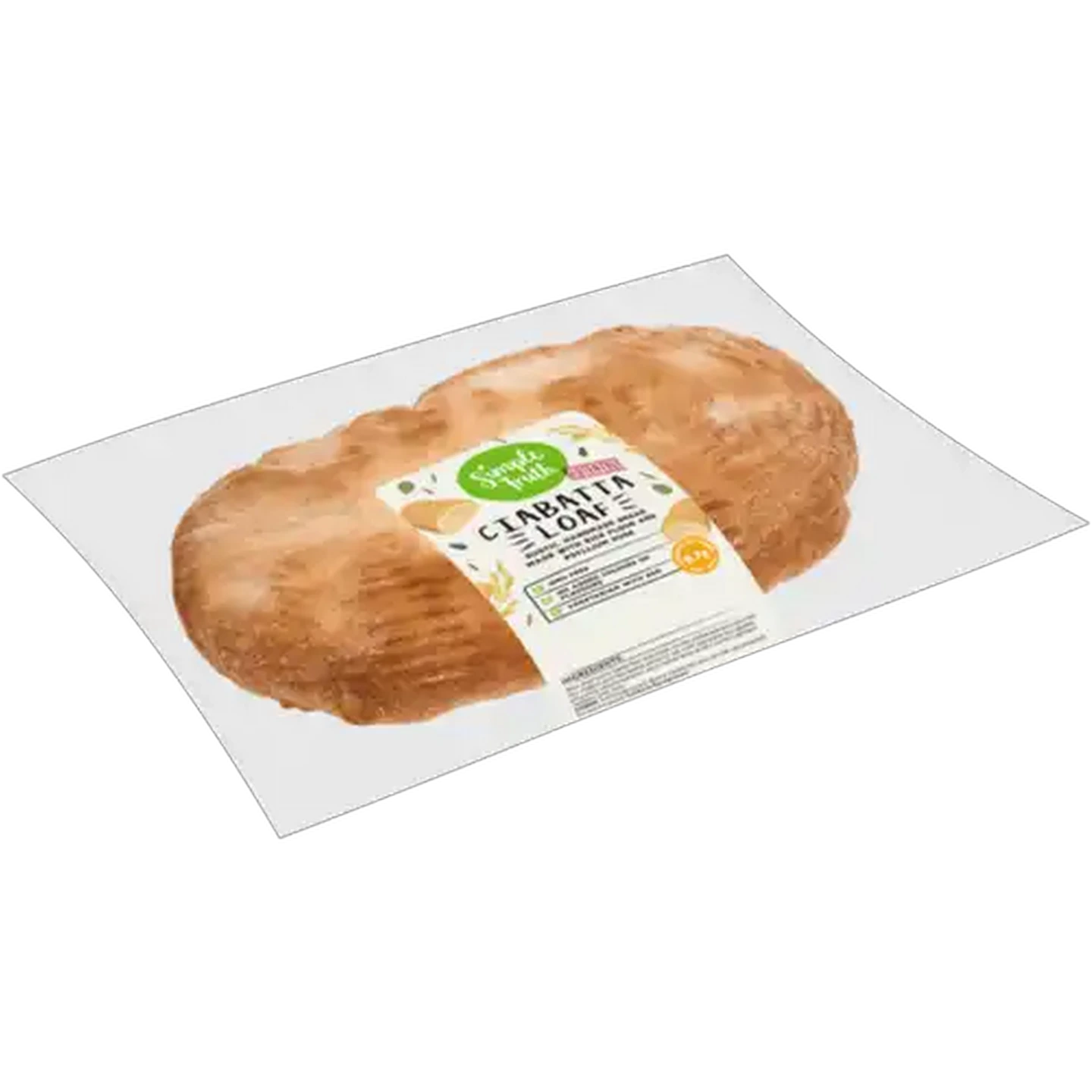 Image of Simple Truth Gluten Free Ciabatta Loaf 320g