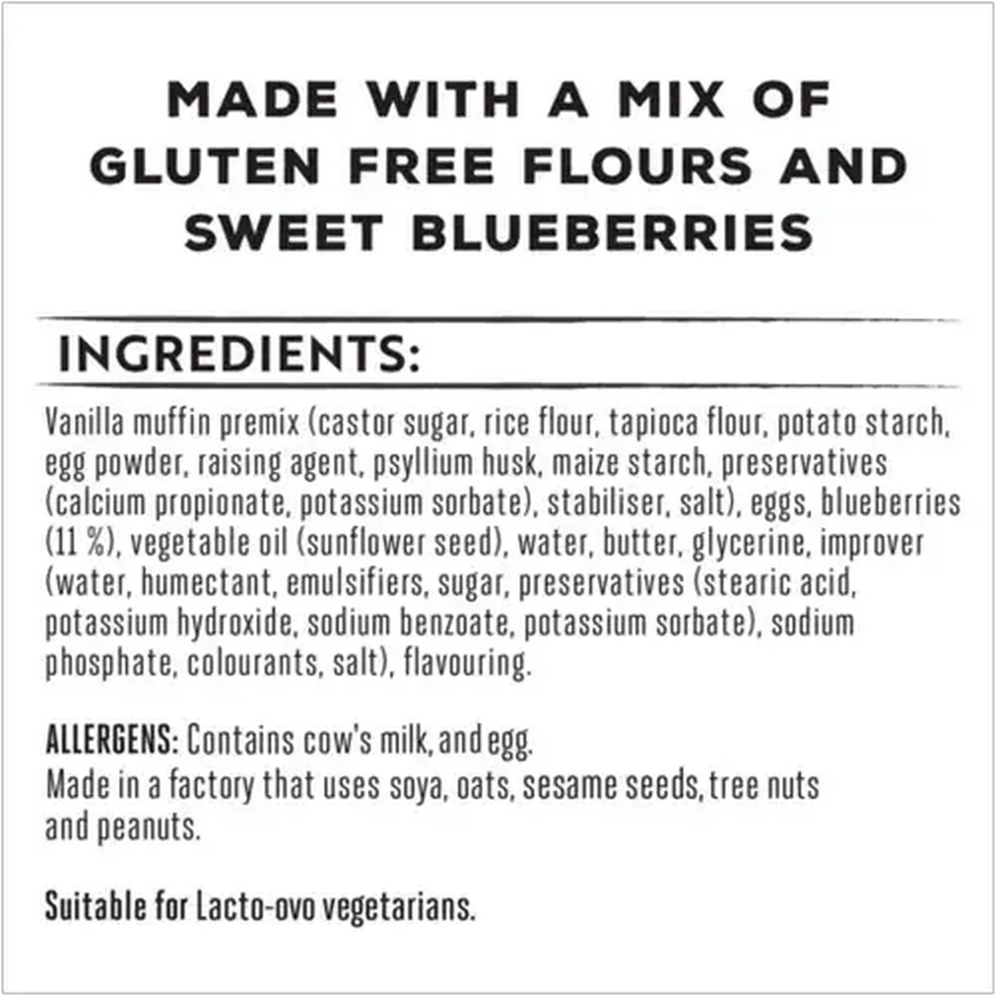 Image of Simple Truth Gluten Free Blueberry Muffins 4-Pack