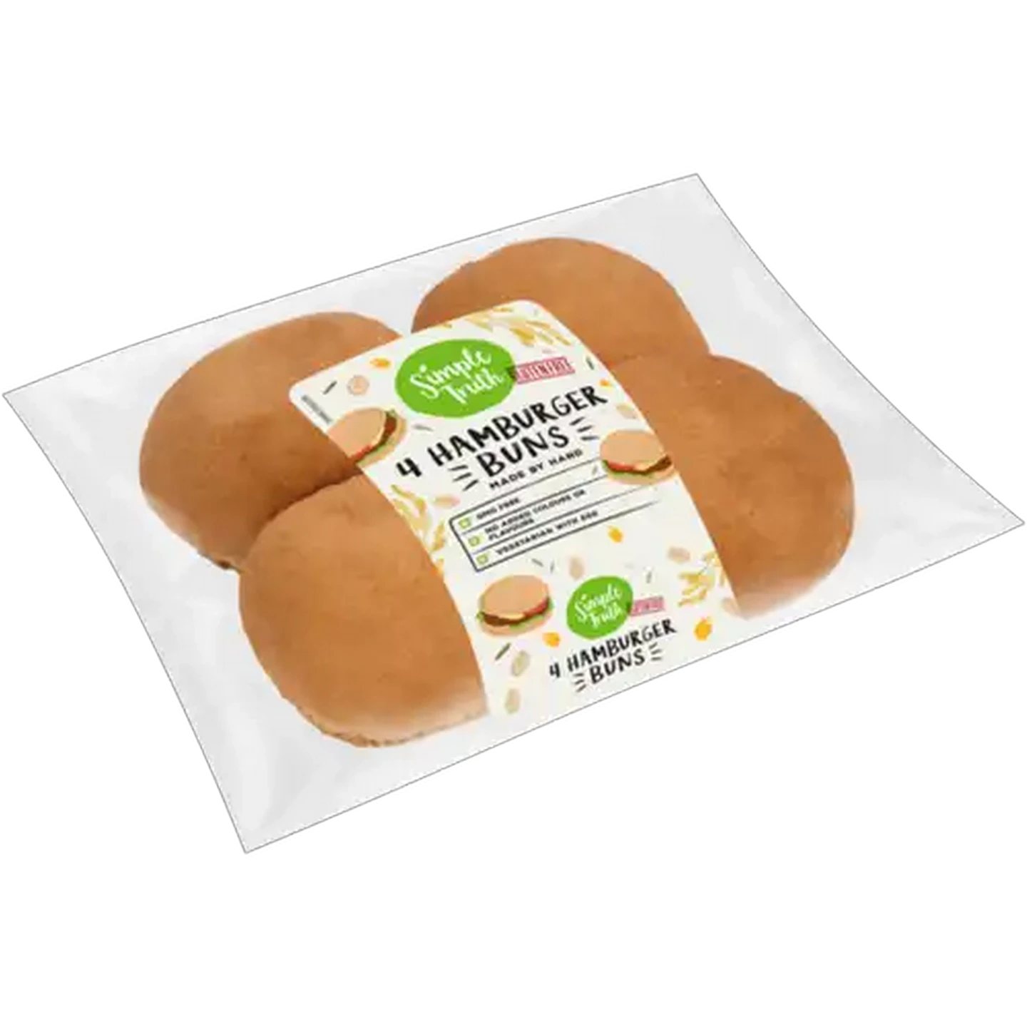 Image of Simple Truth Gluten Free Hamburger Buns 4-Pack