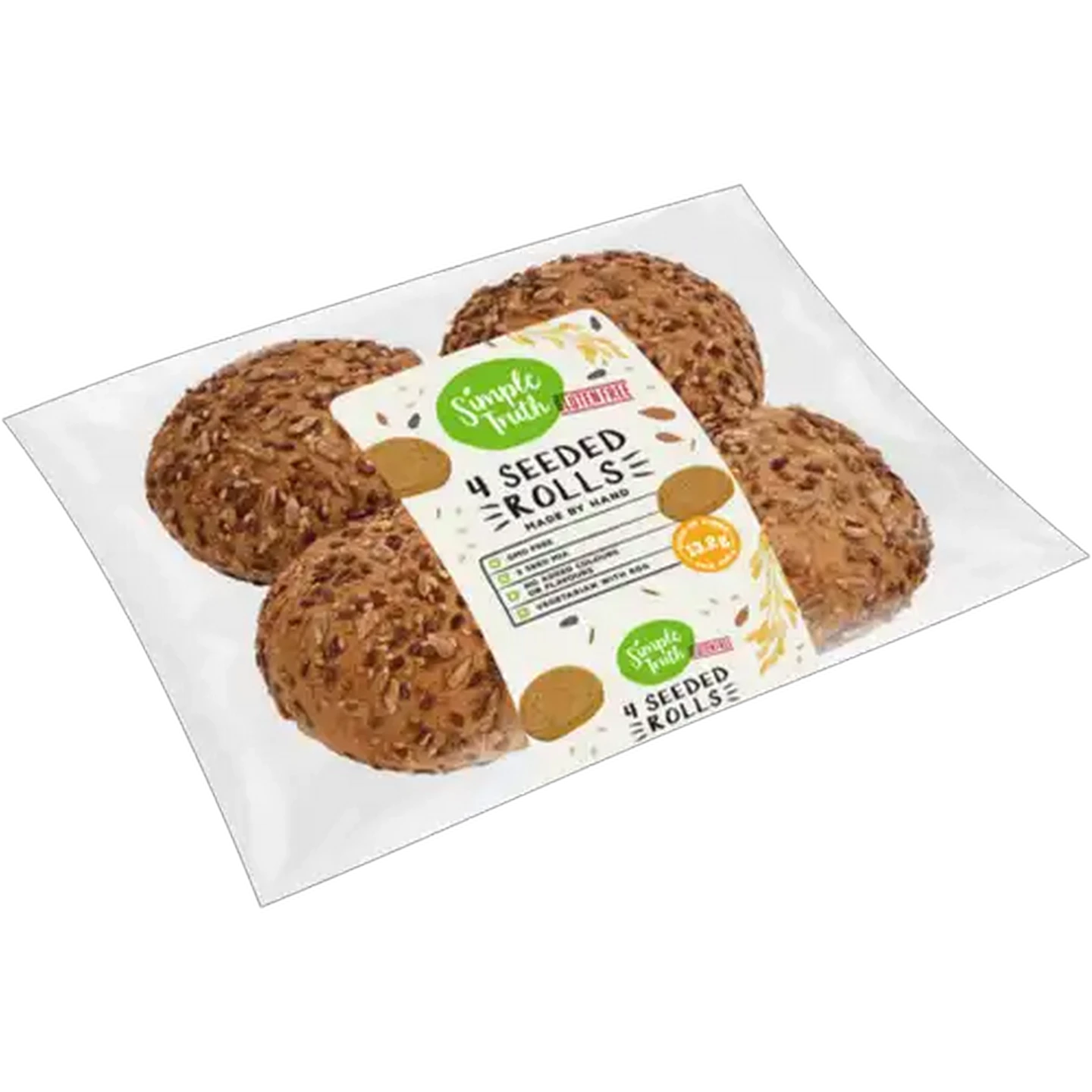 Image of Simple Truth Gluten Free Seeded Rolls 4-Pack