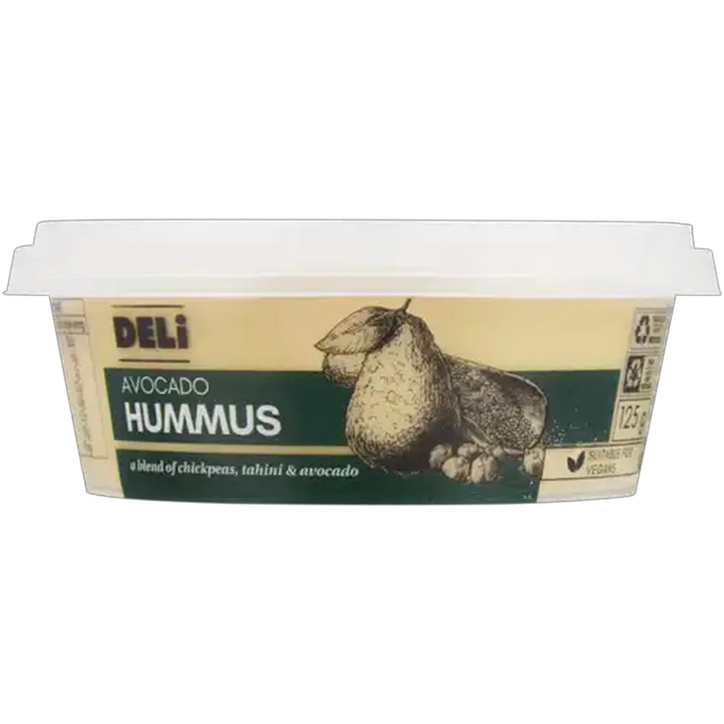 Image of Deli Avocado Hummus 125g