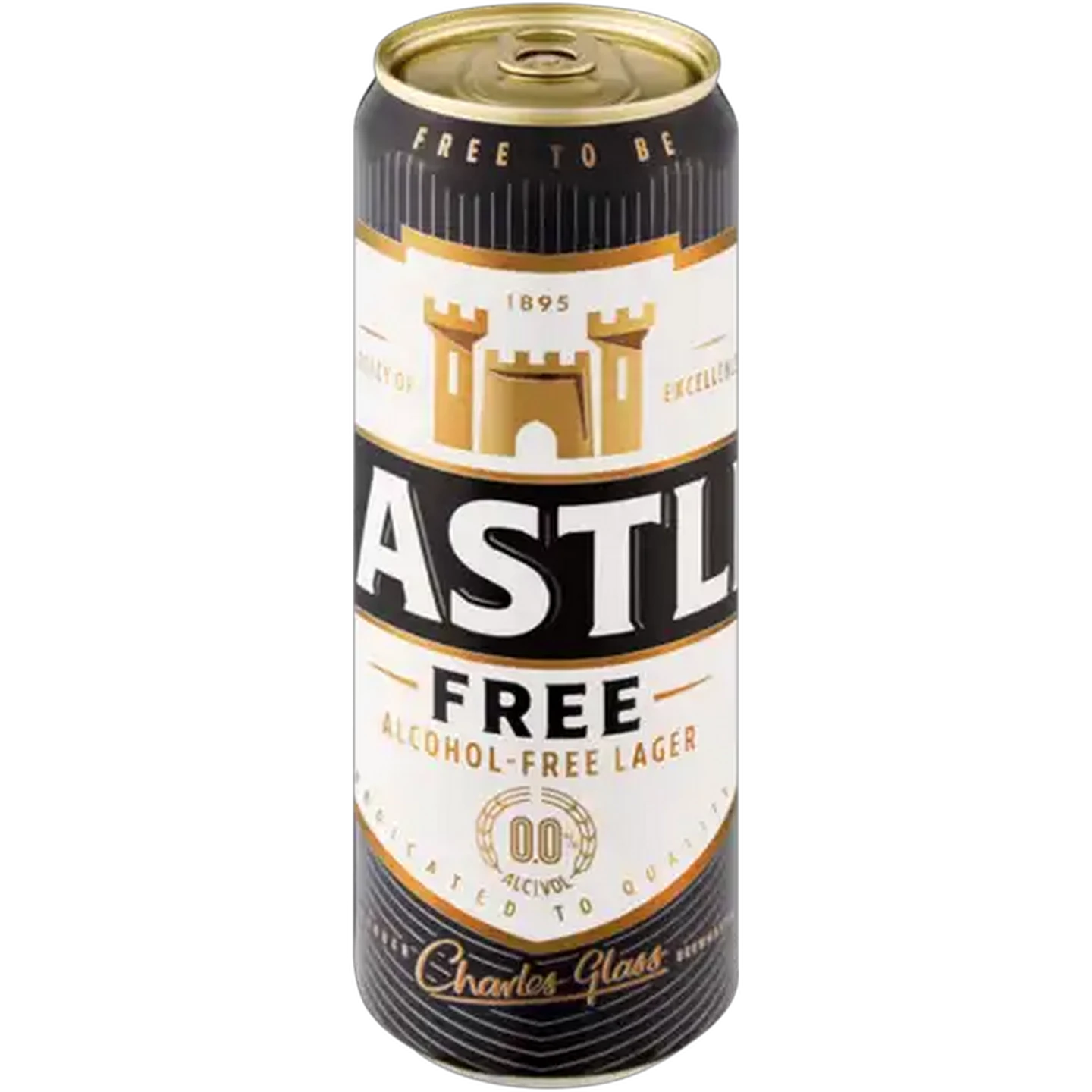 Image of Castle Free Alcohol-Free Lager Beer Can 410ml