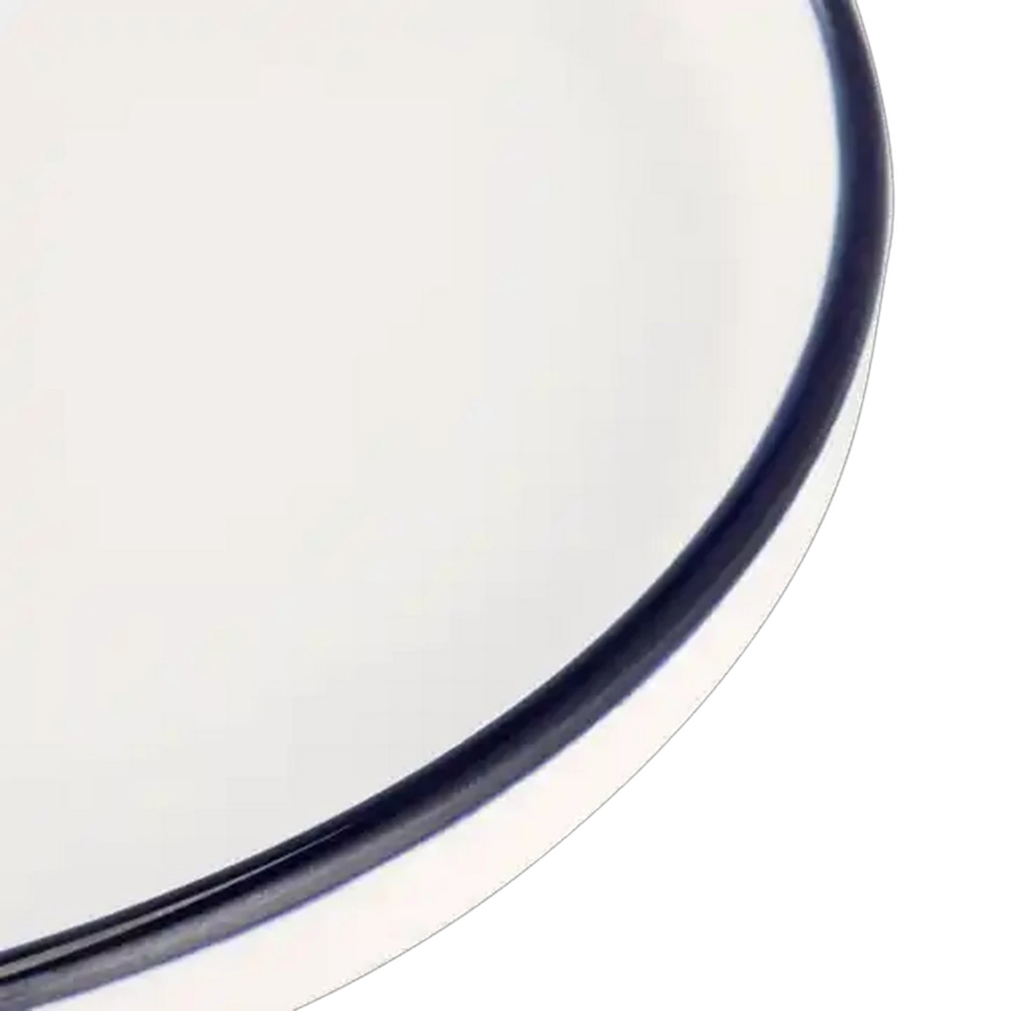 Image of Blue Rim Porcelain Side Plate 19cm 4-Pack