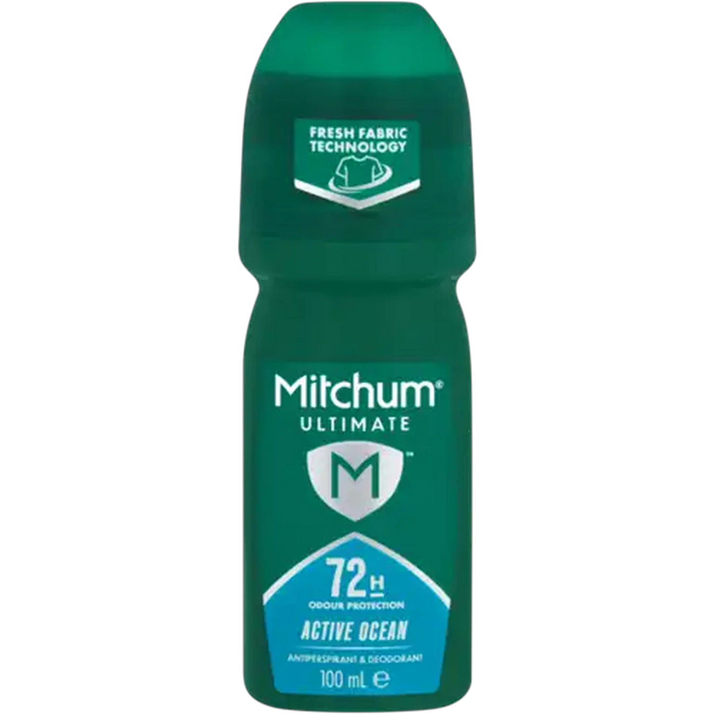 Image of Mitchum Ultimate Active Ocean Antiperspirant & Deodorant Roll-On 100ml