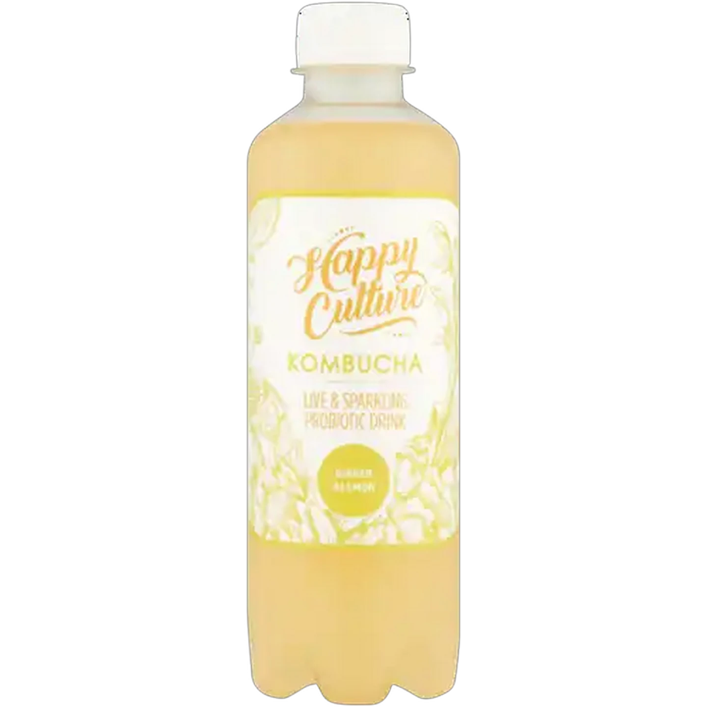 Image of Happy Culture Kombucha Ginger & Lemon Flavoured 340ml