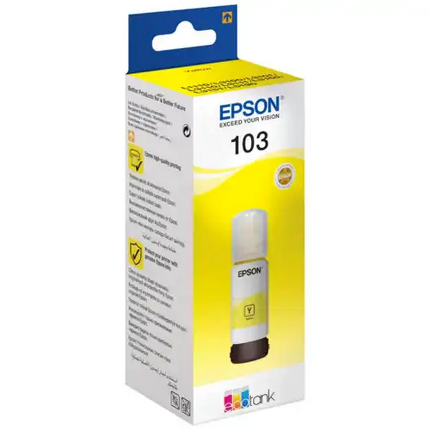 Image of EPSON EcoTank 103 Yellow Ink 65ml