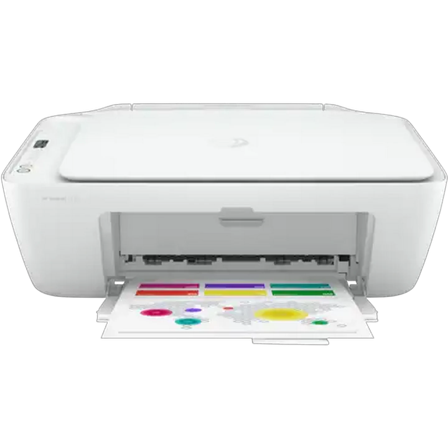 Image of HP DeskJet White 2710 All-in-One Colour Inkjet Printer
