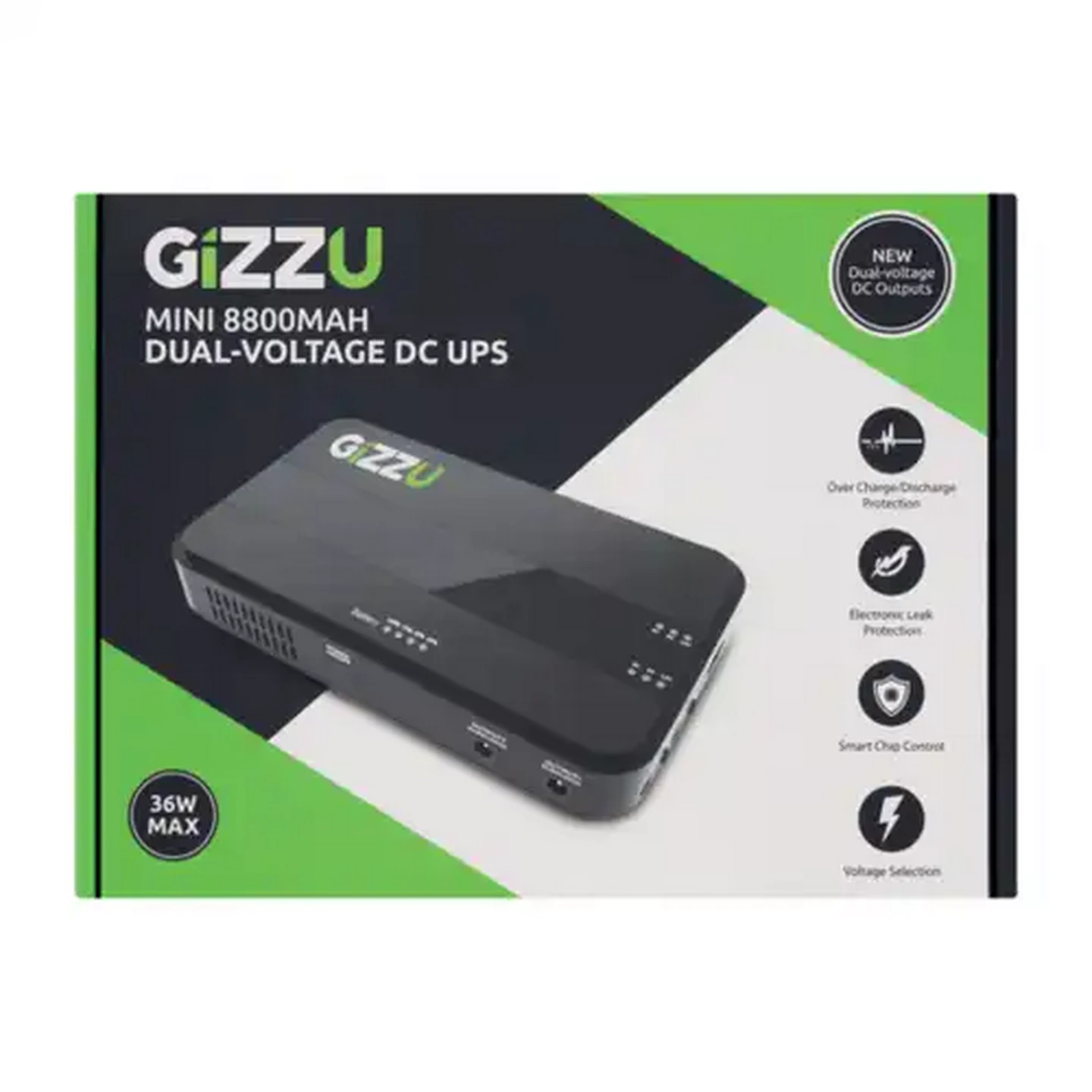 Image of Gizzu Mini Dual-Voltage DC UPS 8800mAh