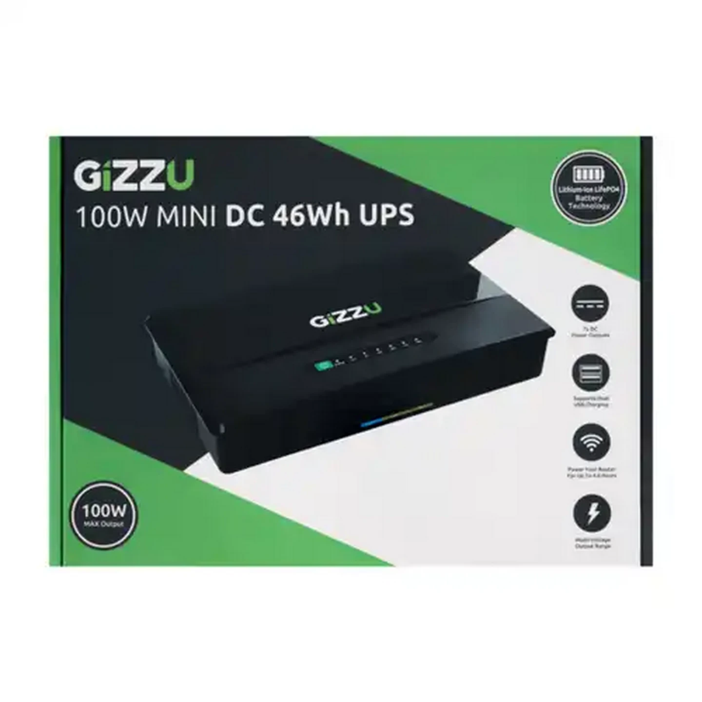 Image of Gizzu Mini DC UPS 46Wh