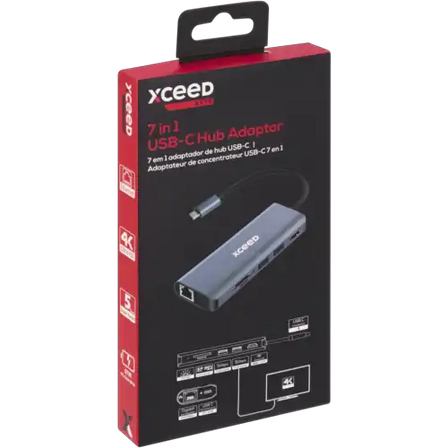 Image of Xceed Byte 7-In-1 USB Type-C Adaptor Hub