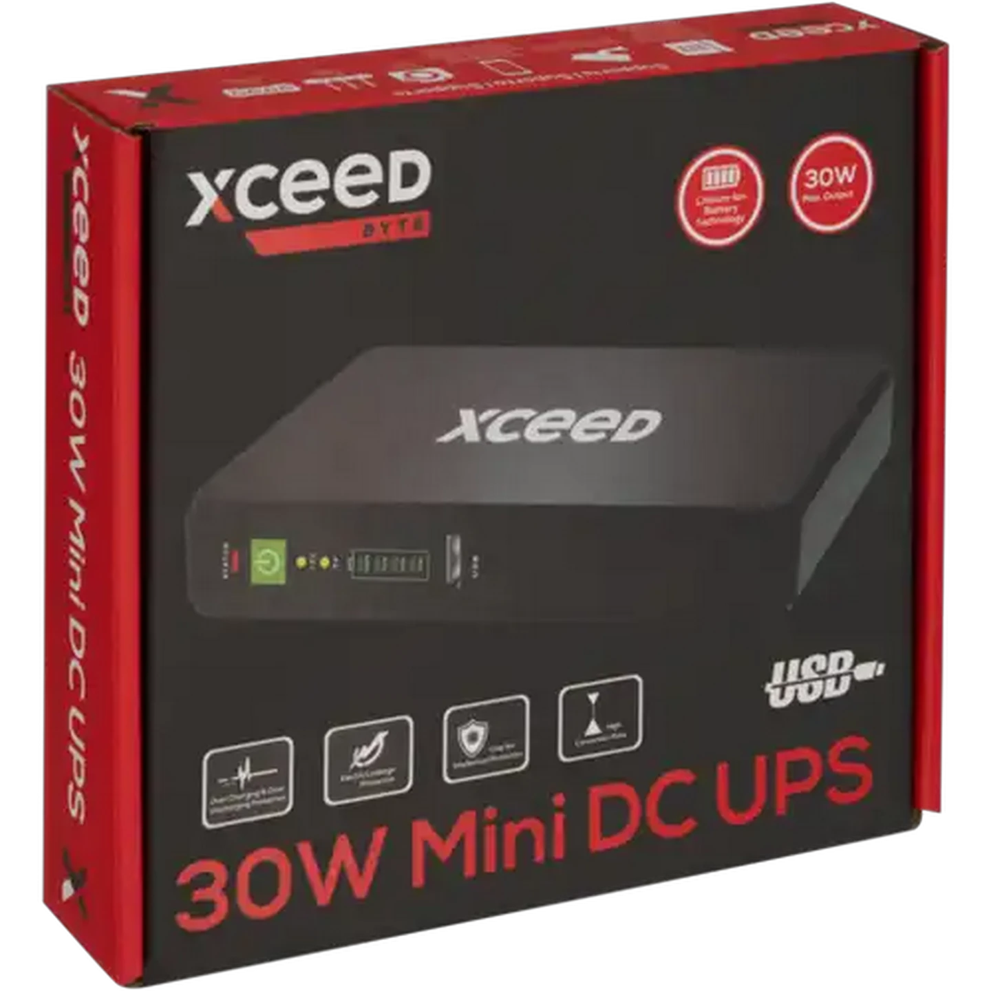 Image of Xceed BYTE Black Mini DC UPS