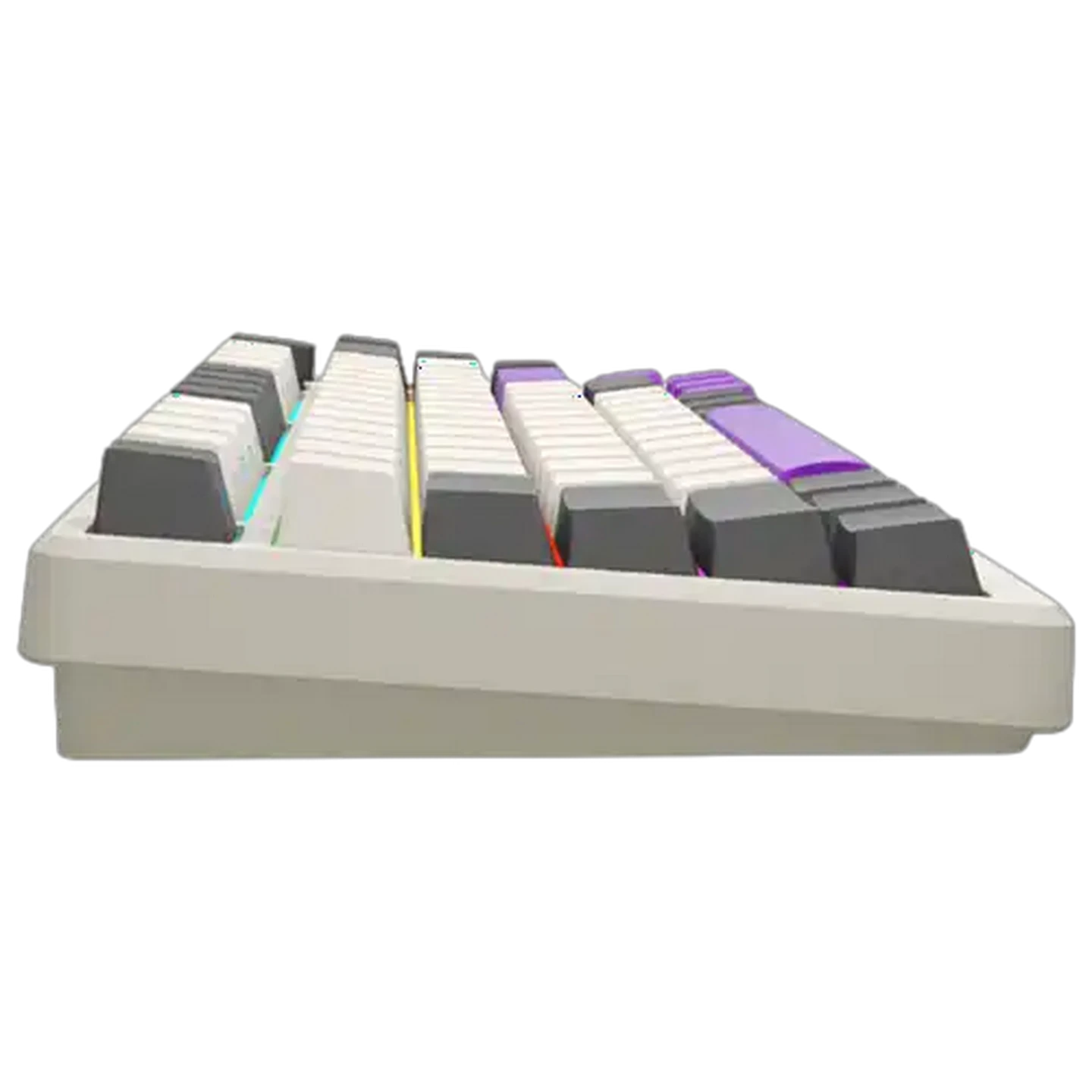 Image of Lorgar KBP7075W Wireless 75% Mechanical Pro Beige Gaming Keyboard