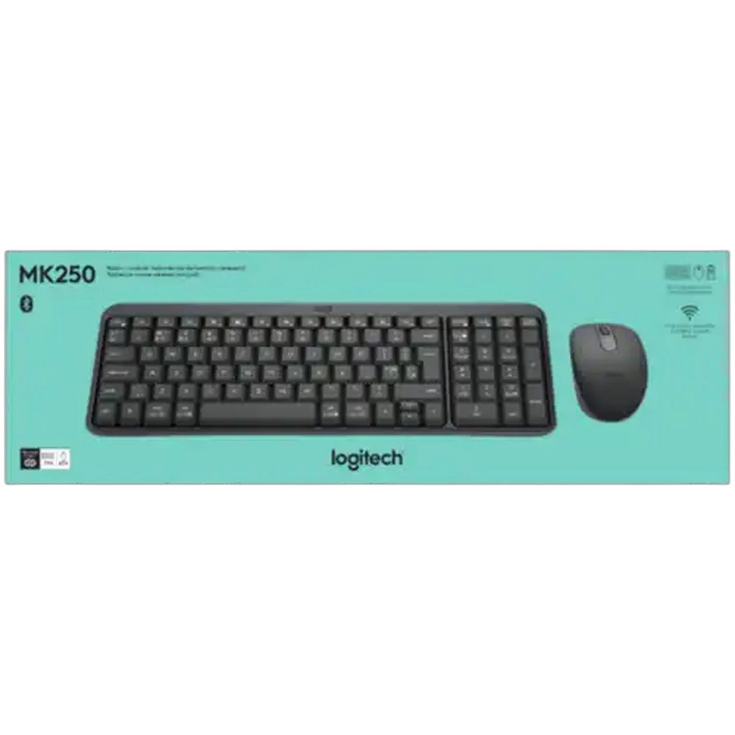 Image of Logitech K250 Compact Mouse & Keyboard Combo