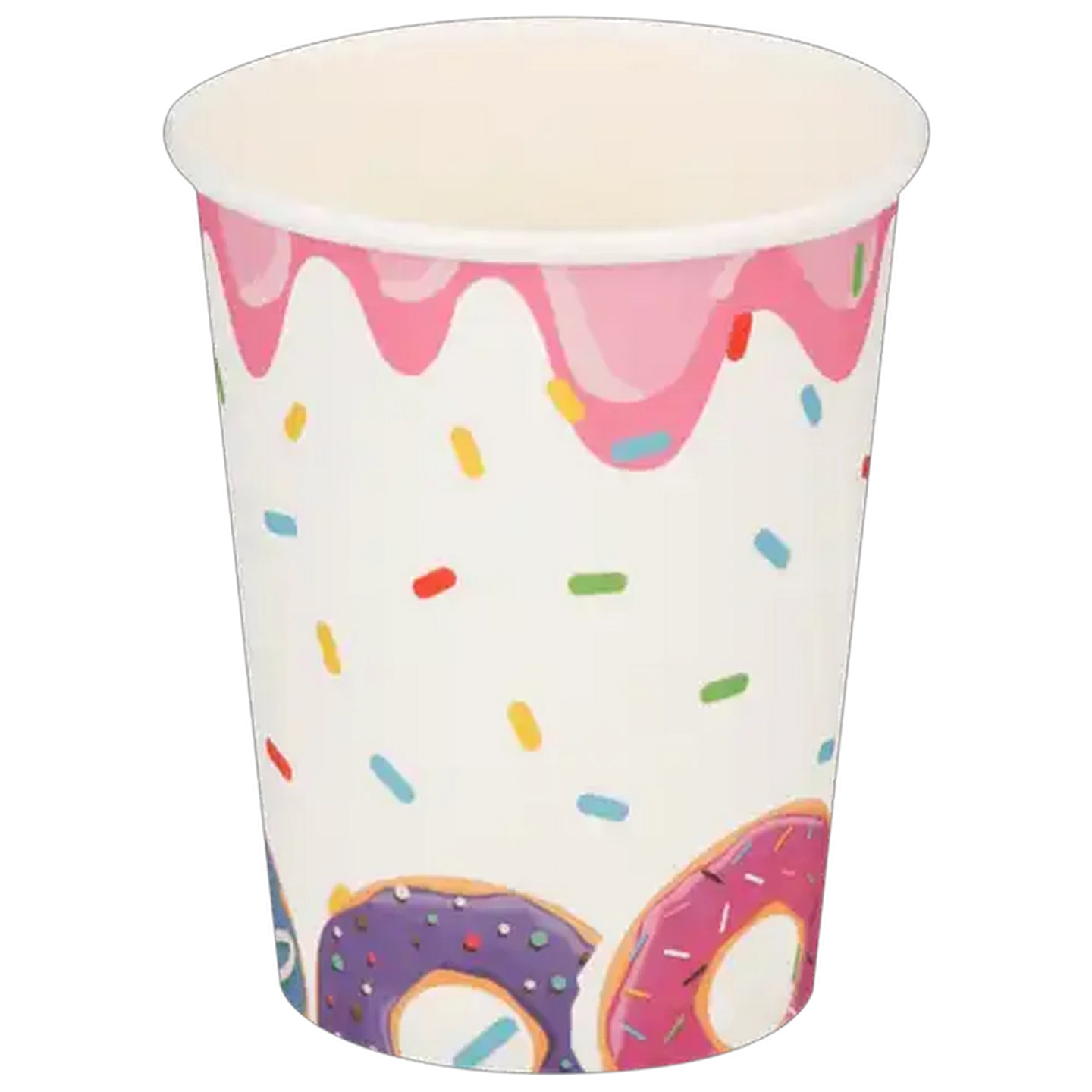 Image of Donut Fun Disposable Paper Cups 8-Pack