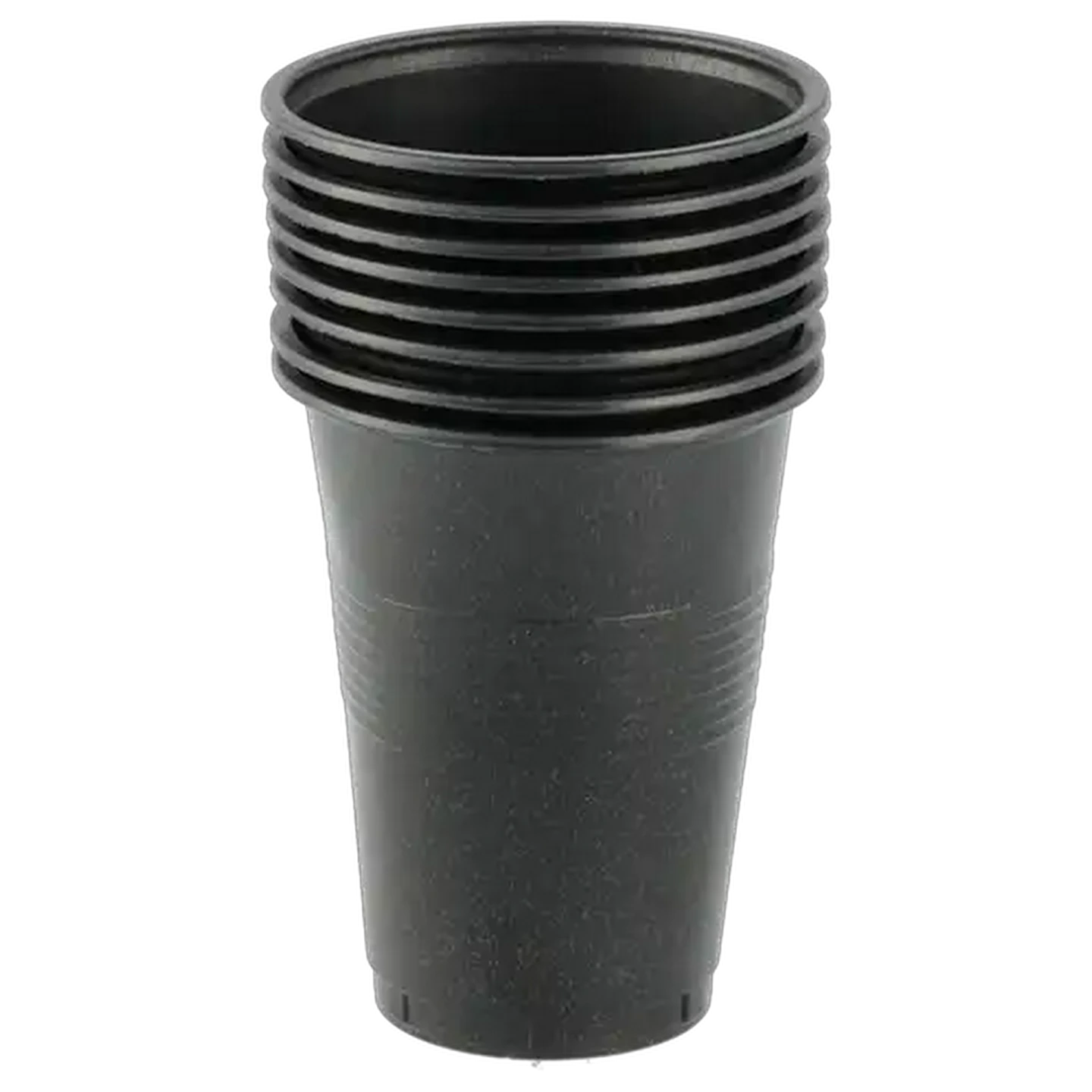 Image of Party Thingz Black Plastic Party Cups 8-Pack