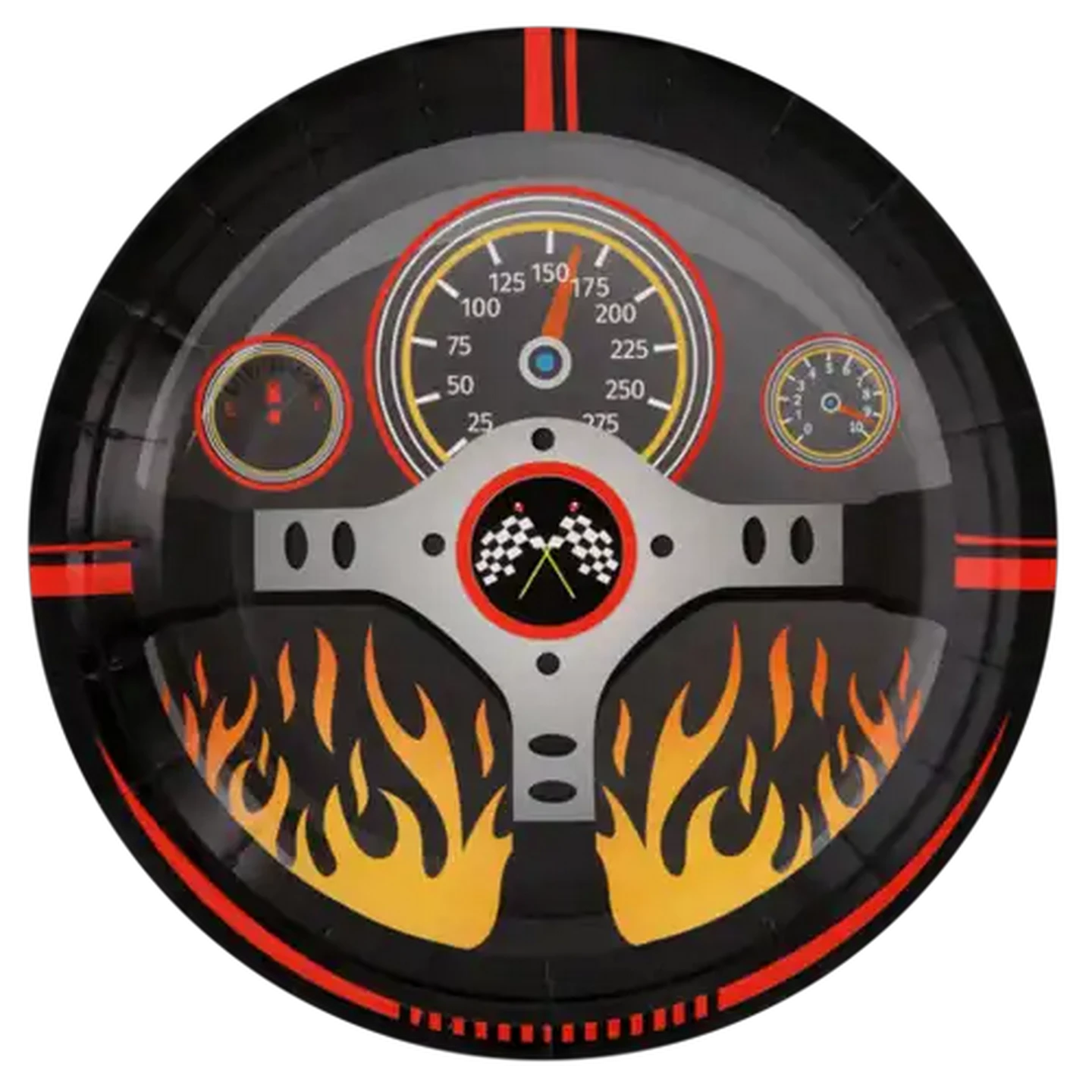 Image of Racing Fun Paper Plates 8-Pack