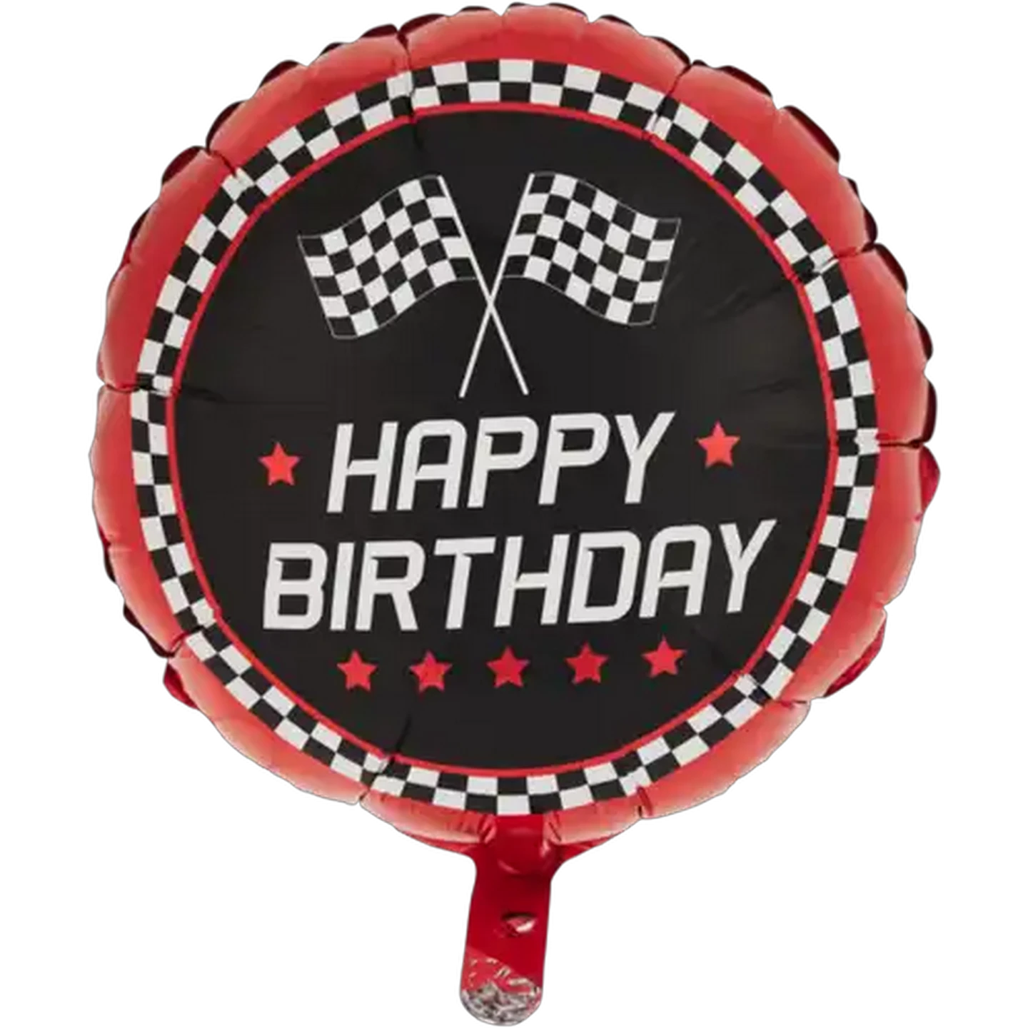 Image of Grabo Balloons Racing Happy Birthday Foil Balloon 45.7cm